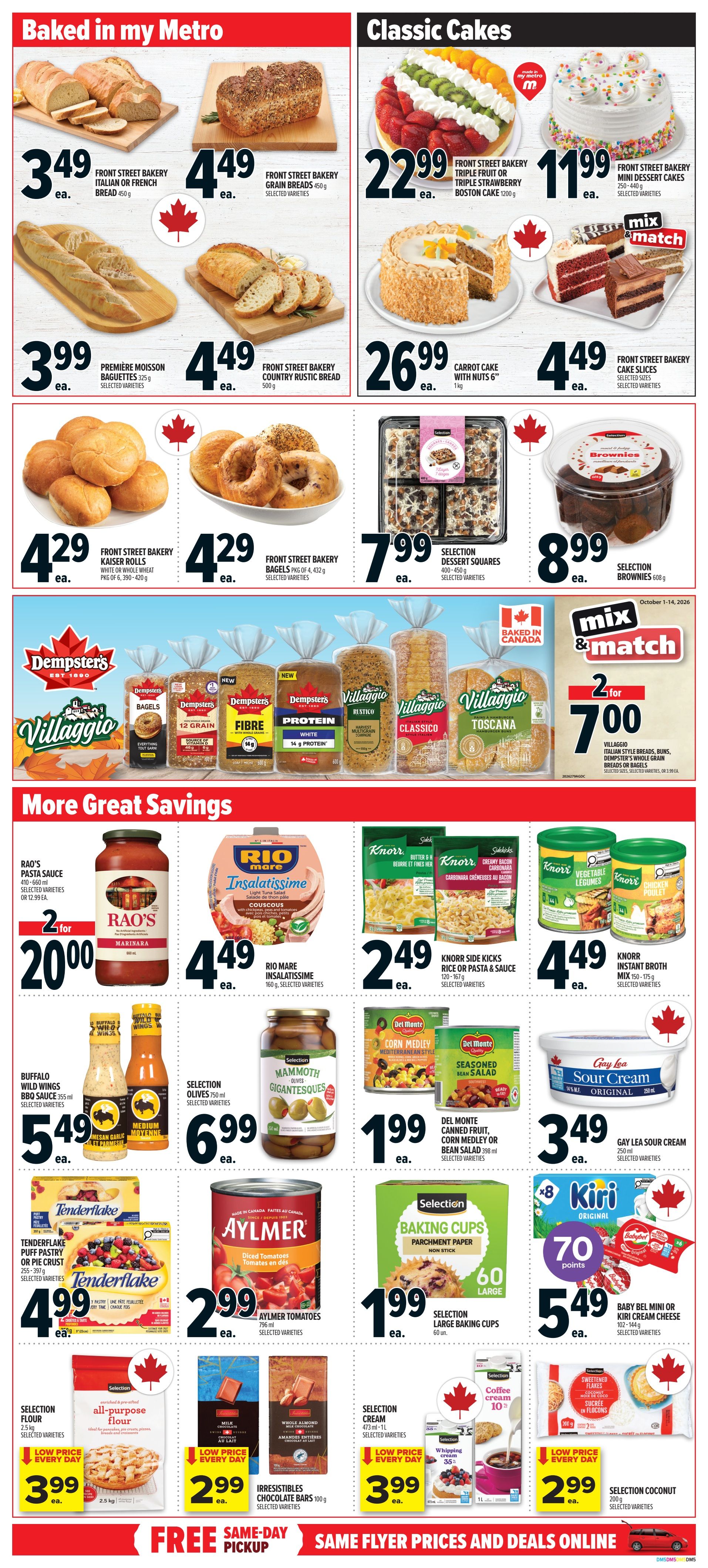 Metro (ON) Flyer September 24 to 30