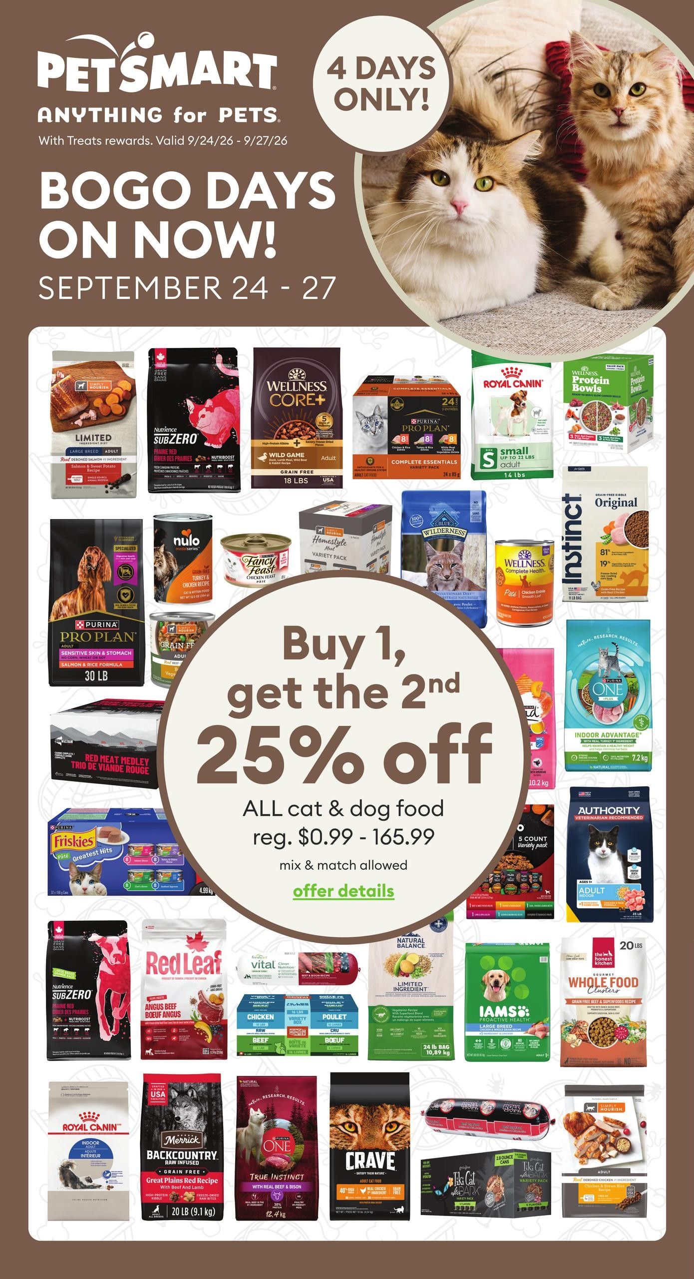 PetSmart Flyer September 24 to 27