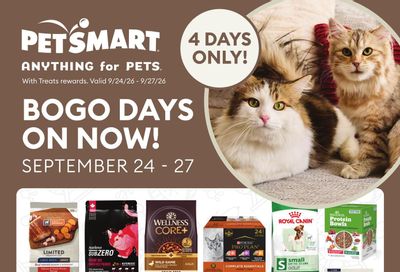 PetSmart Flyer September 24 to 27