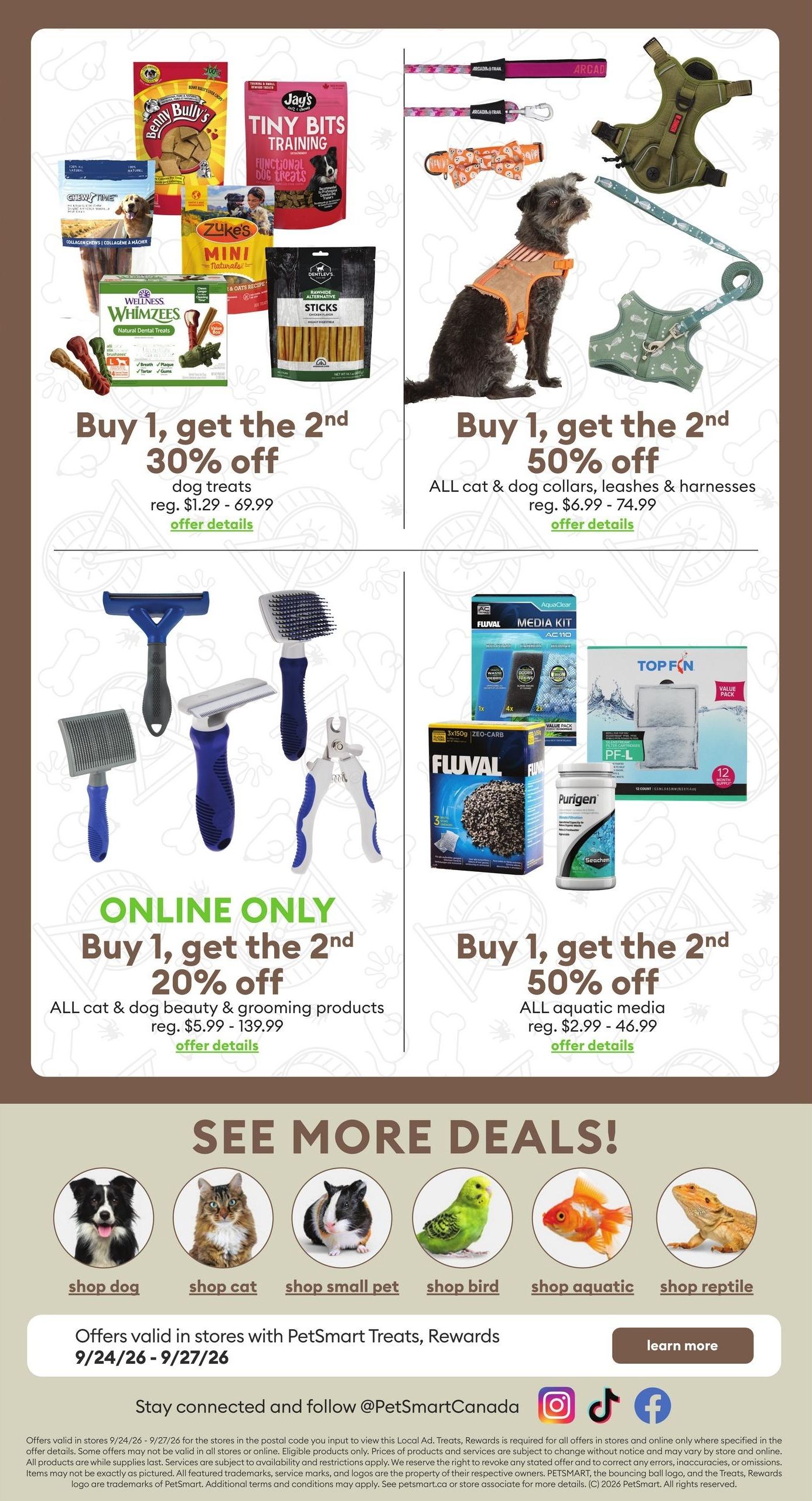 PetSmart Flyer September 24 to 27