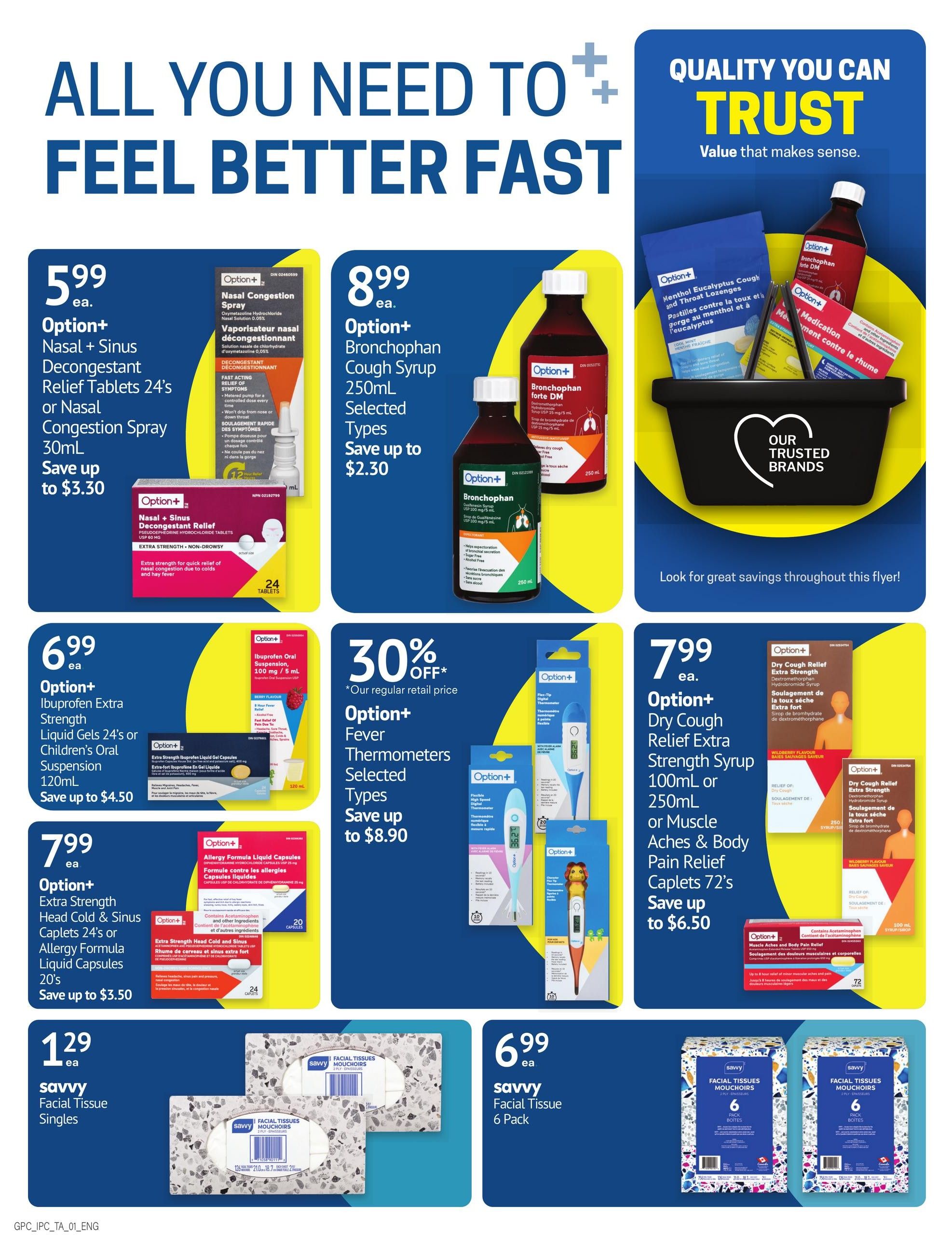 I.D.A. Pharmacy Monthly Flyer September 25 to October 29