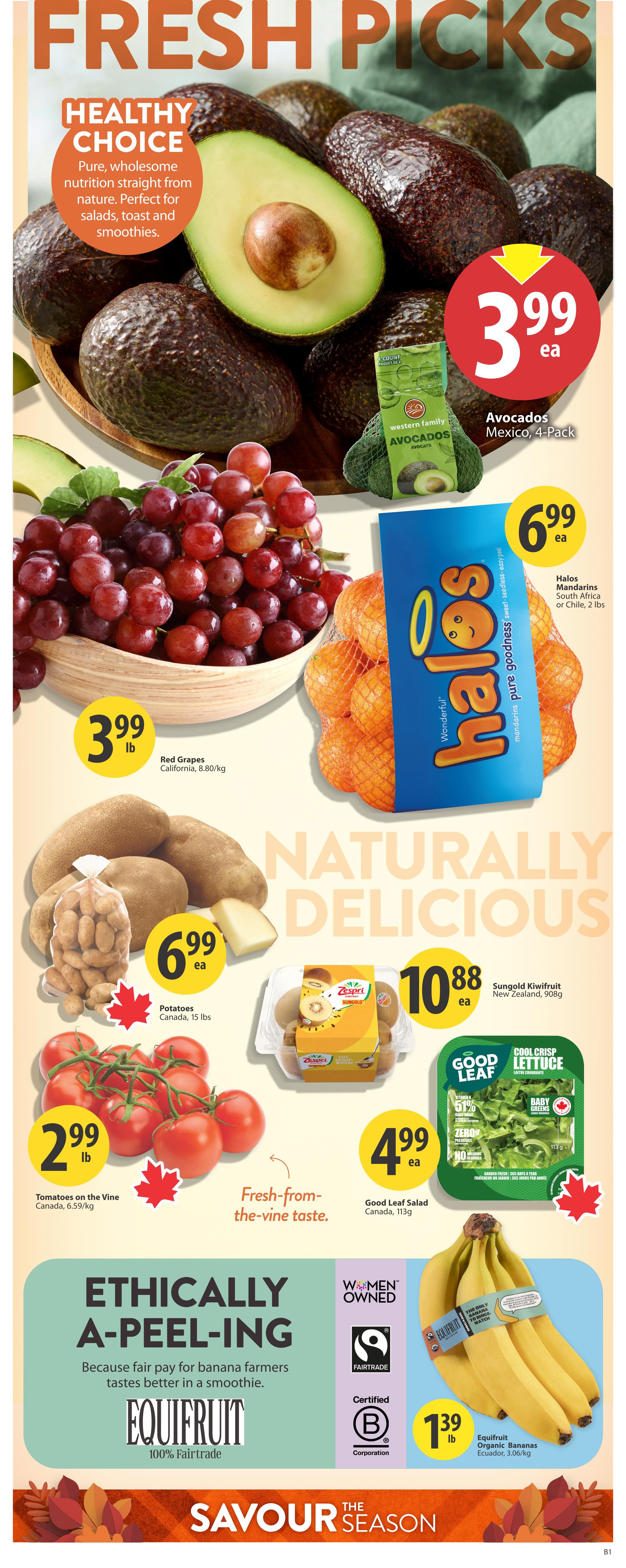 Save On Foods (AB) Flyer September 24 to 30