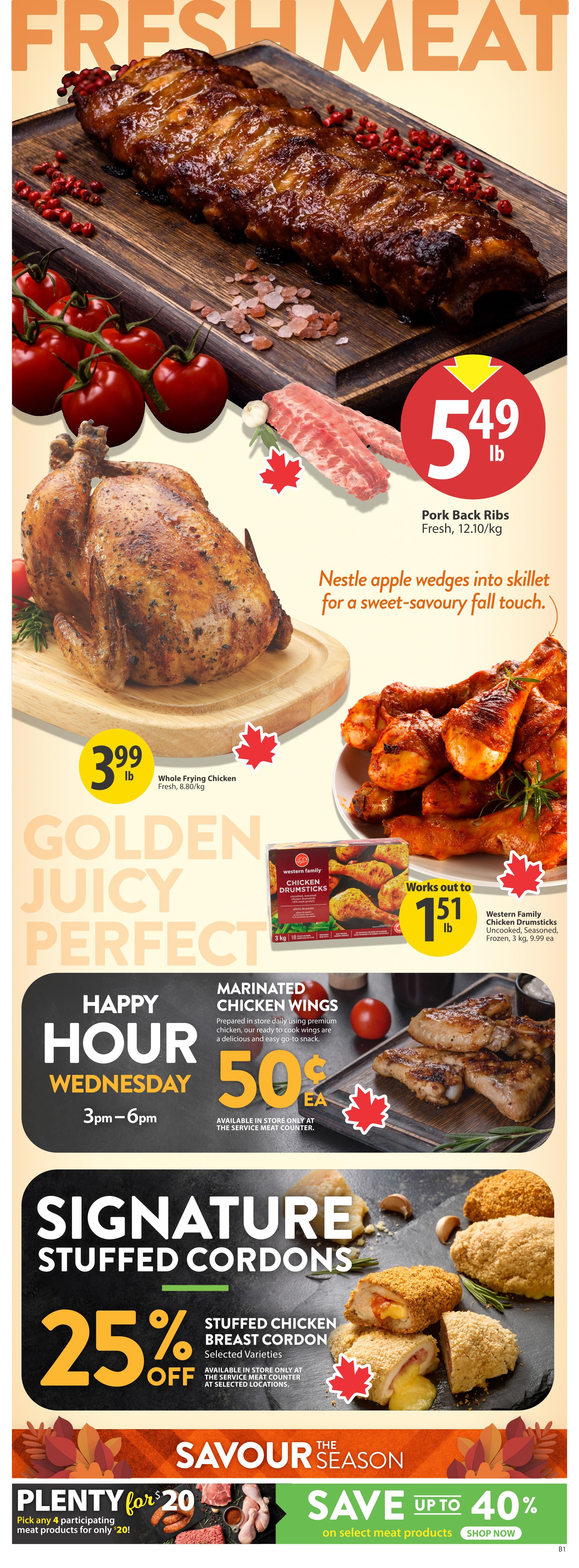 Save On Foods (AB) Flyer September 24 to 30