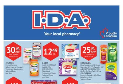 I.D.A. Flyer September 25 to October 1