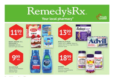 Remedy's RX Monthly Flyer September 25 to October 29