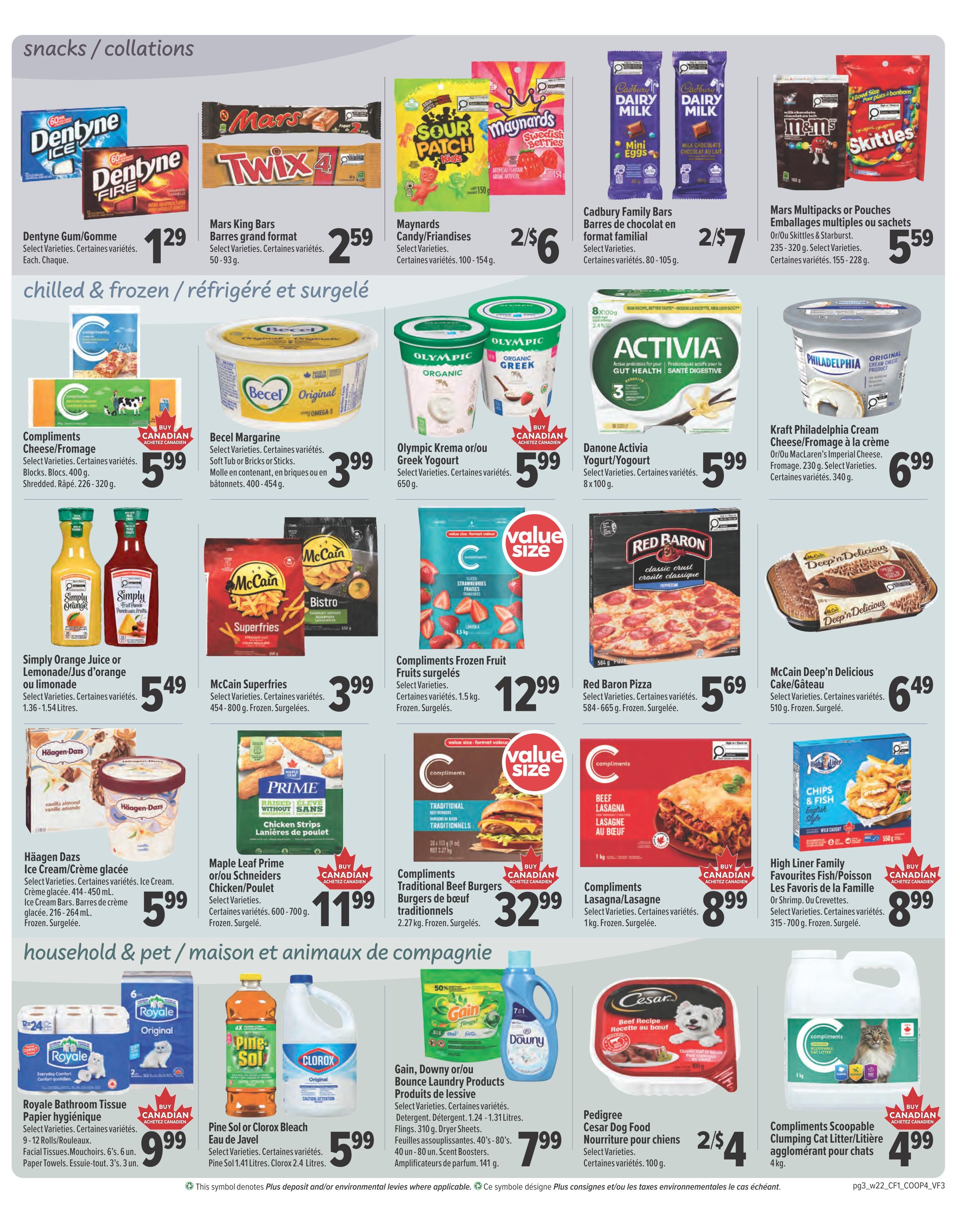 Clover Farm (Atlantic) Flyer September 24 to 30