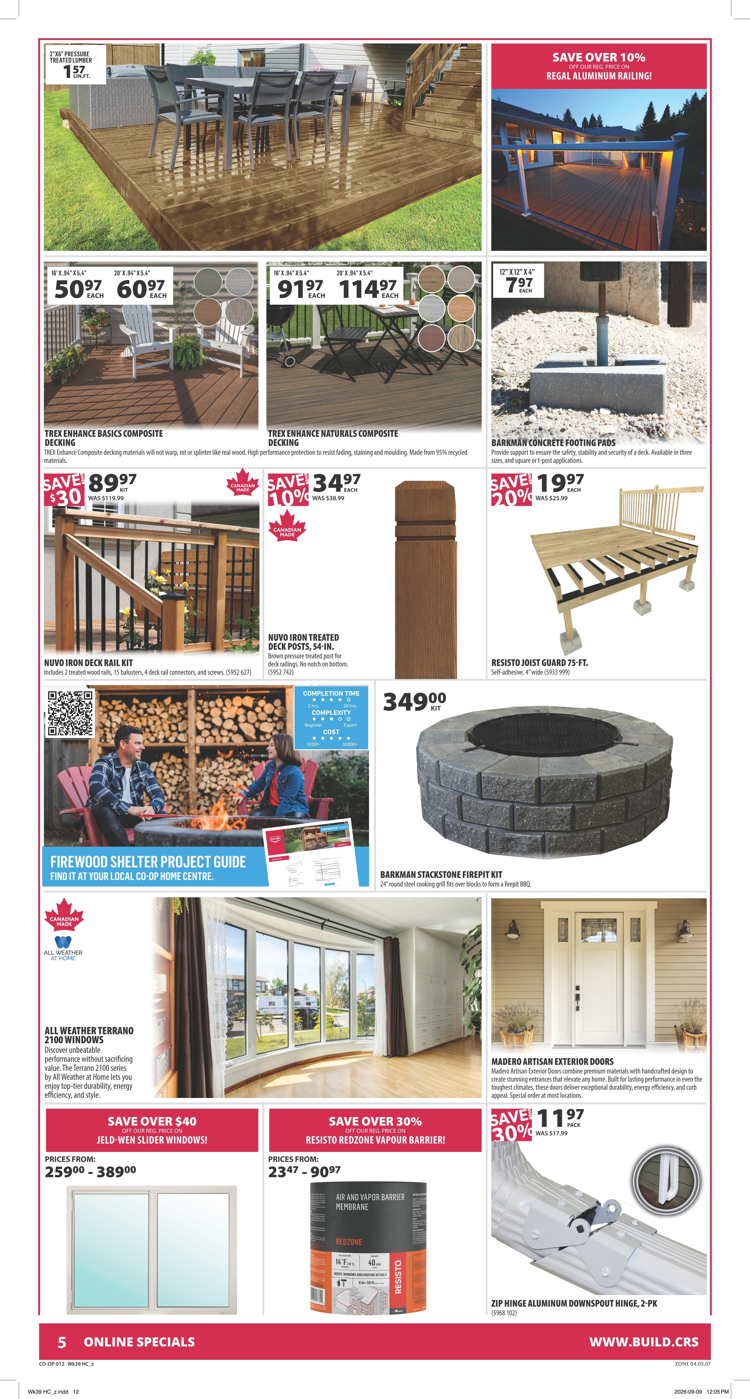 Co-op (West) Home Centre Flyer September 24 to 30