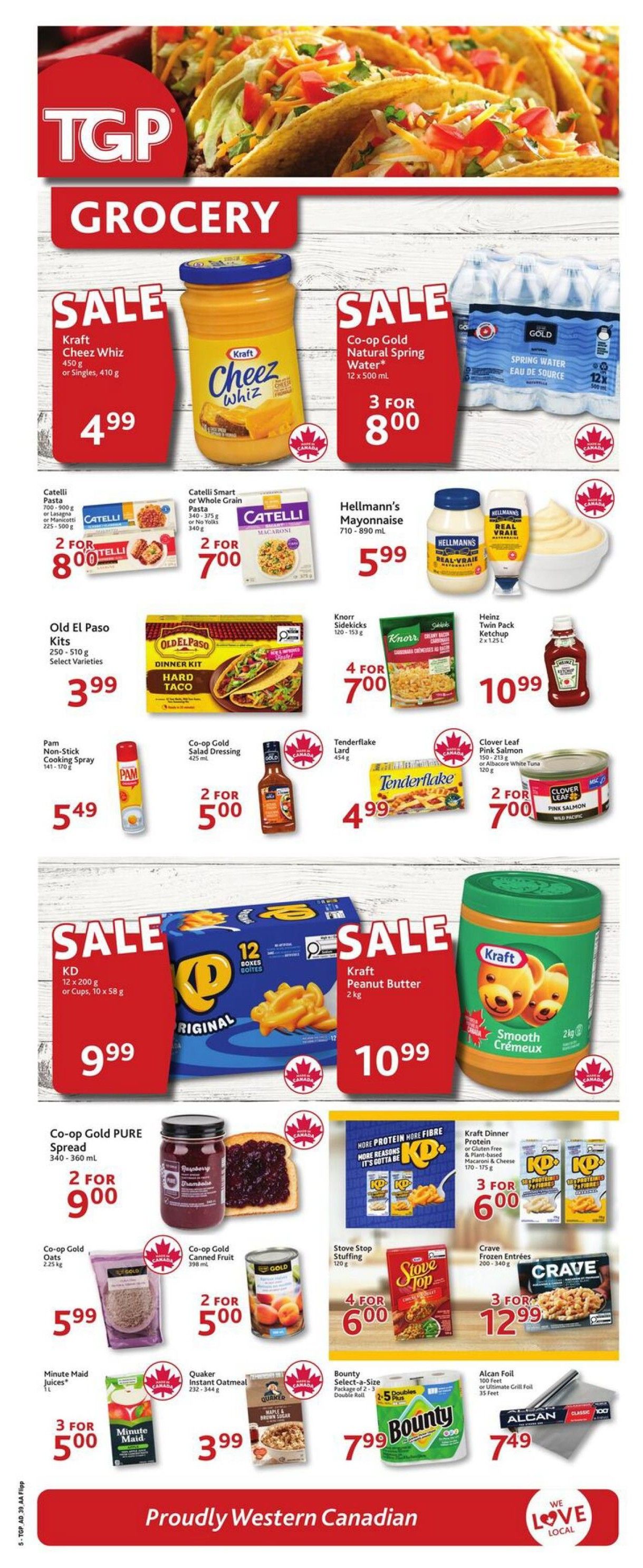 TGP The Grocery People Flyer September 24 to 30