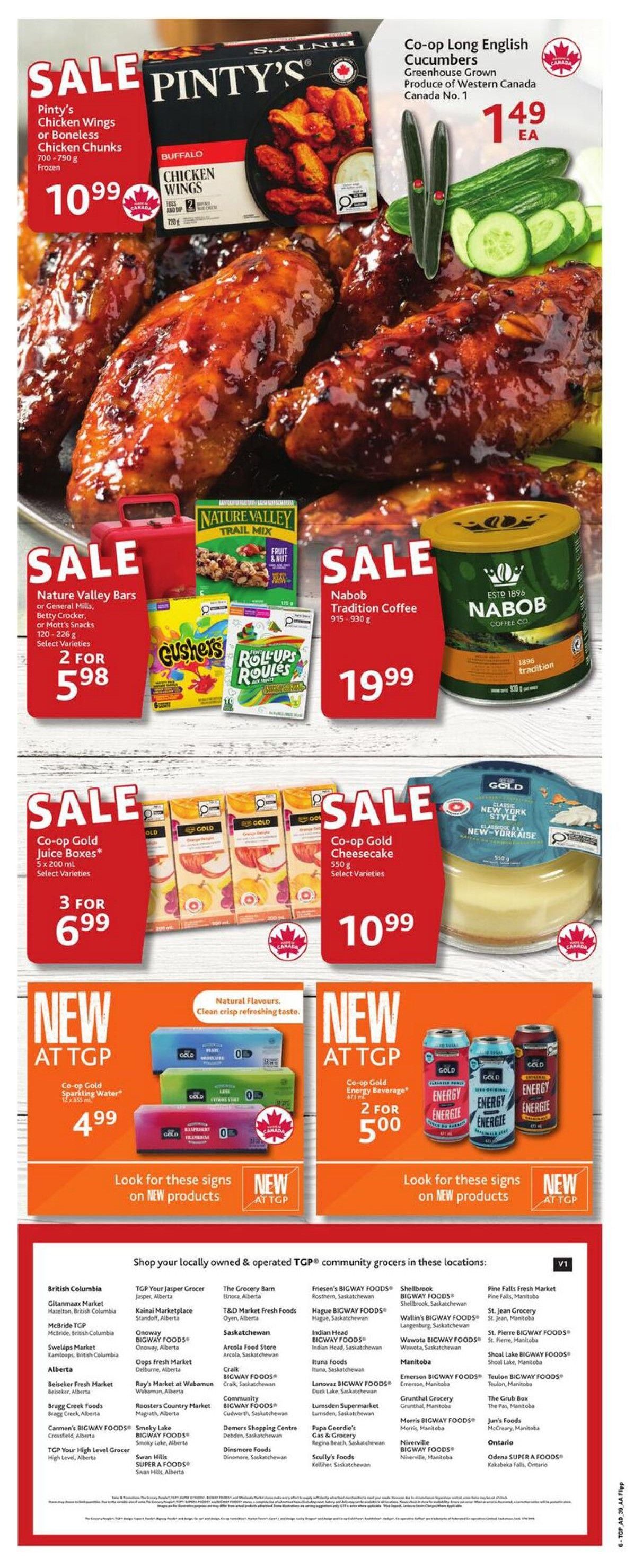 TGP The Grocery People Flyer September 24 to 30