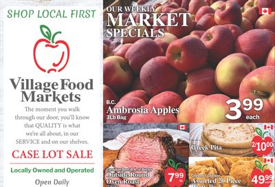 Village Food Markets Flyer September 23 to 29