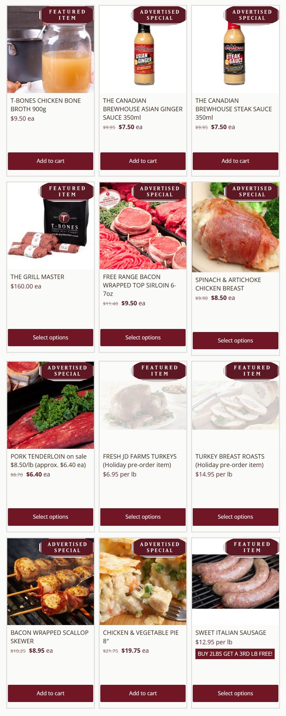 T-Bone's Flyer September 23 to 29