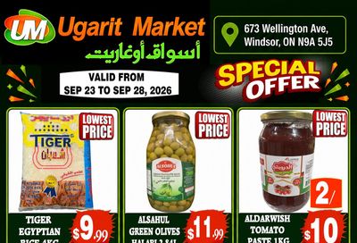Ugarit Market Flyer September 23 to 28