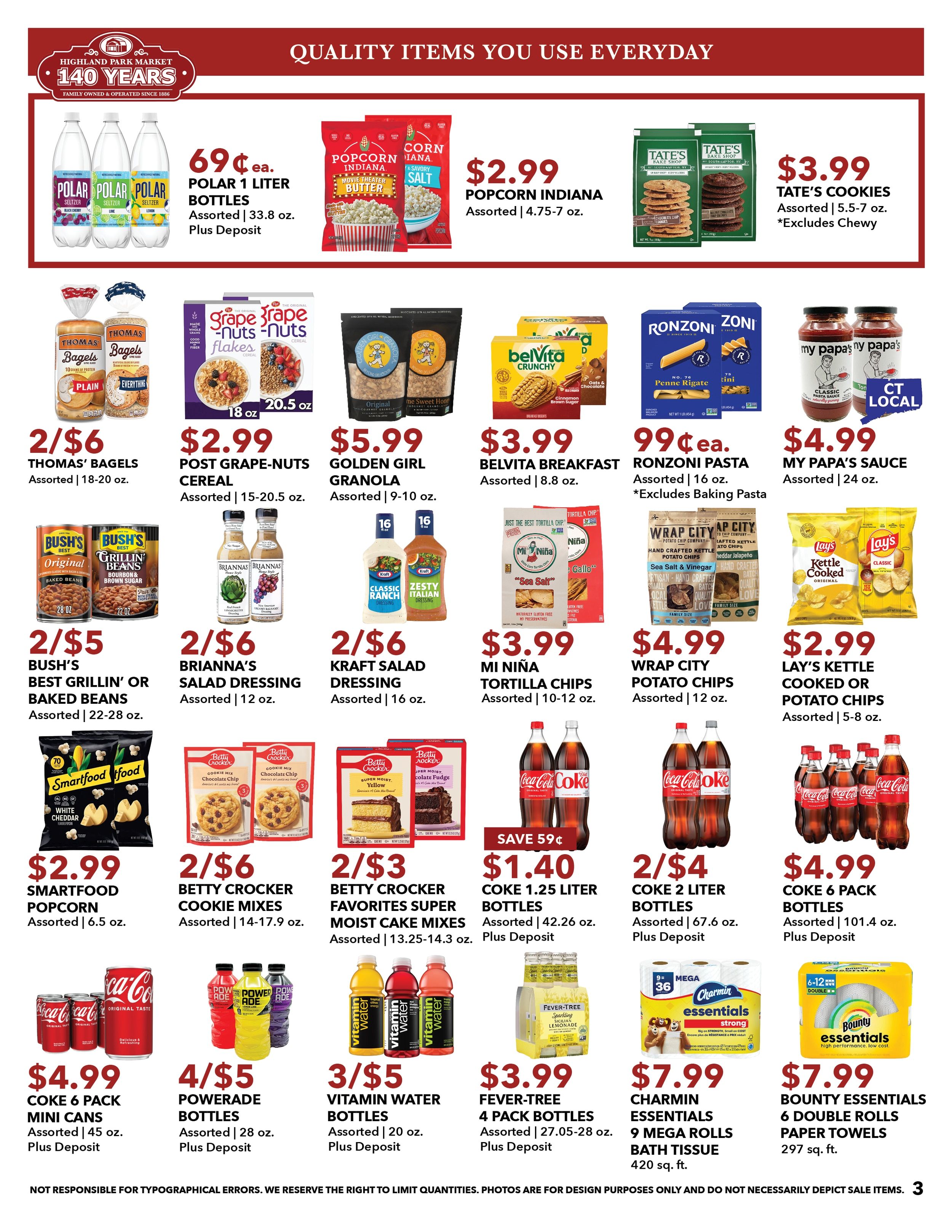 Highland Park Market (Connecticut) Weekly Ad September 27 - October 3, 2026