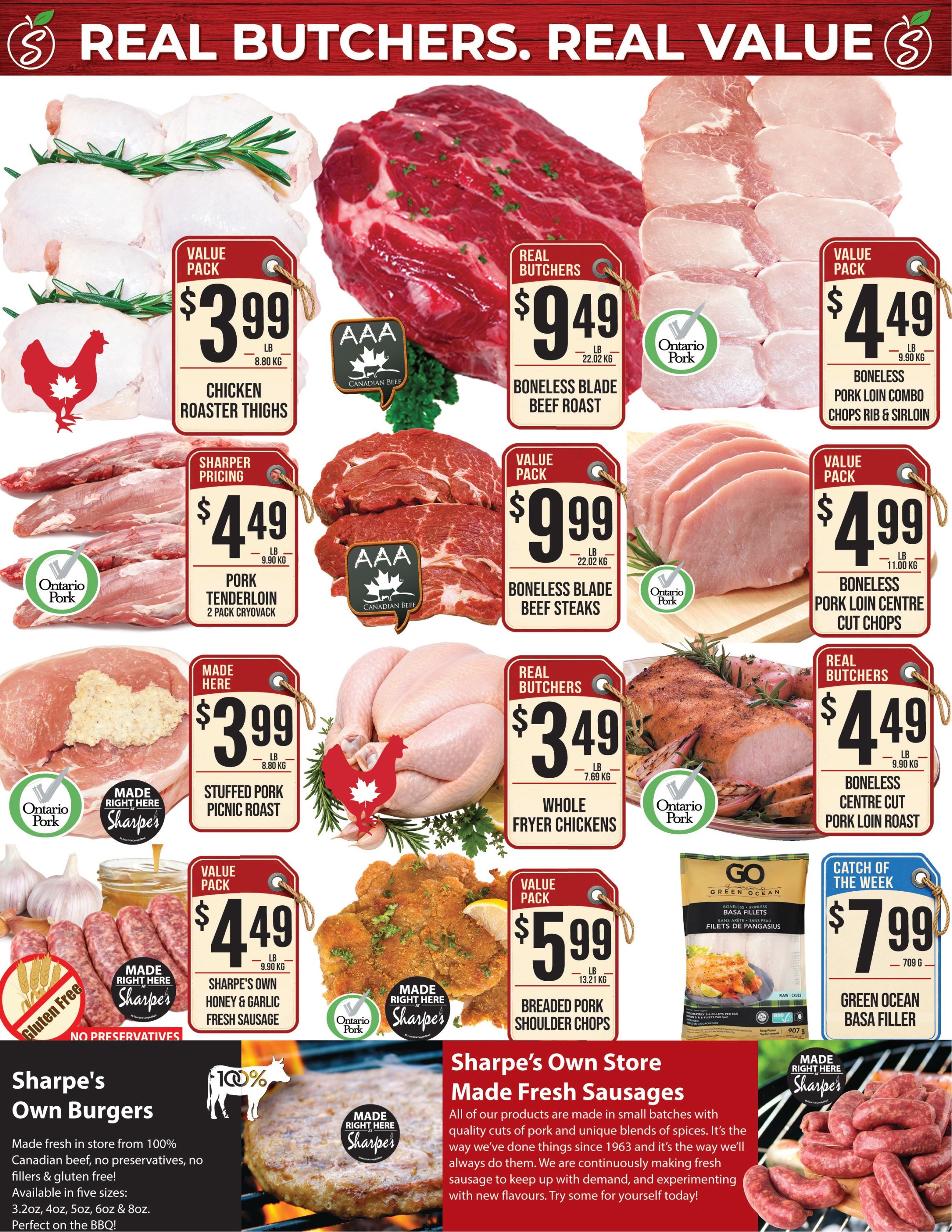 Sharpe's Food Market Flyer September 24 to 30