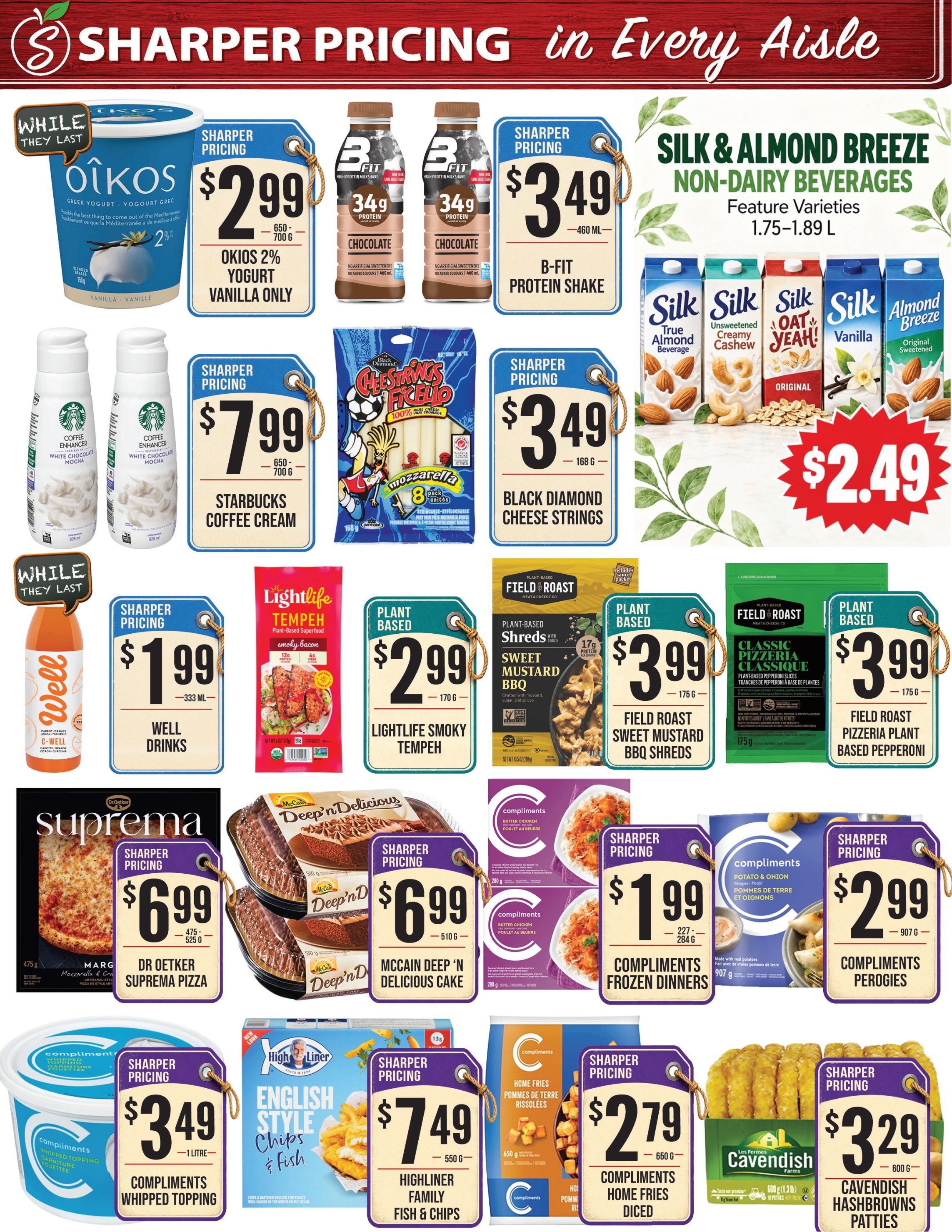 Sharpe's Food Market Flyer September 24 to 30