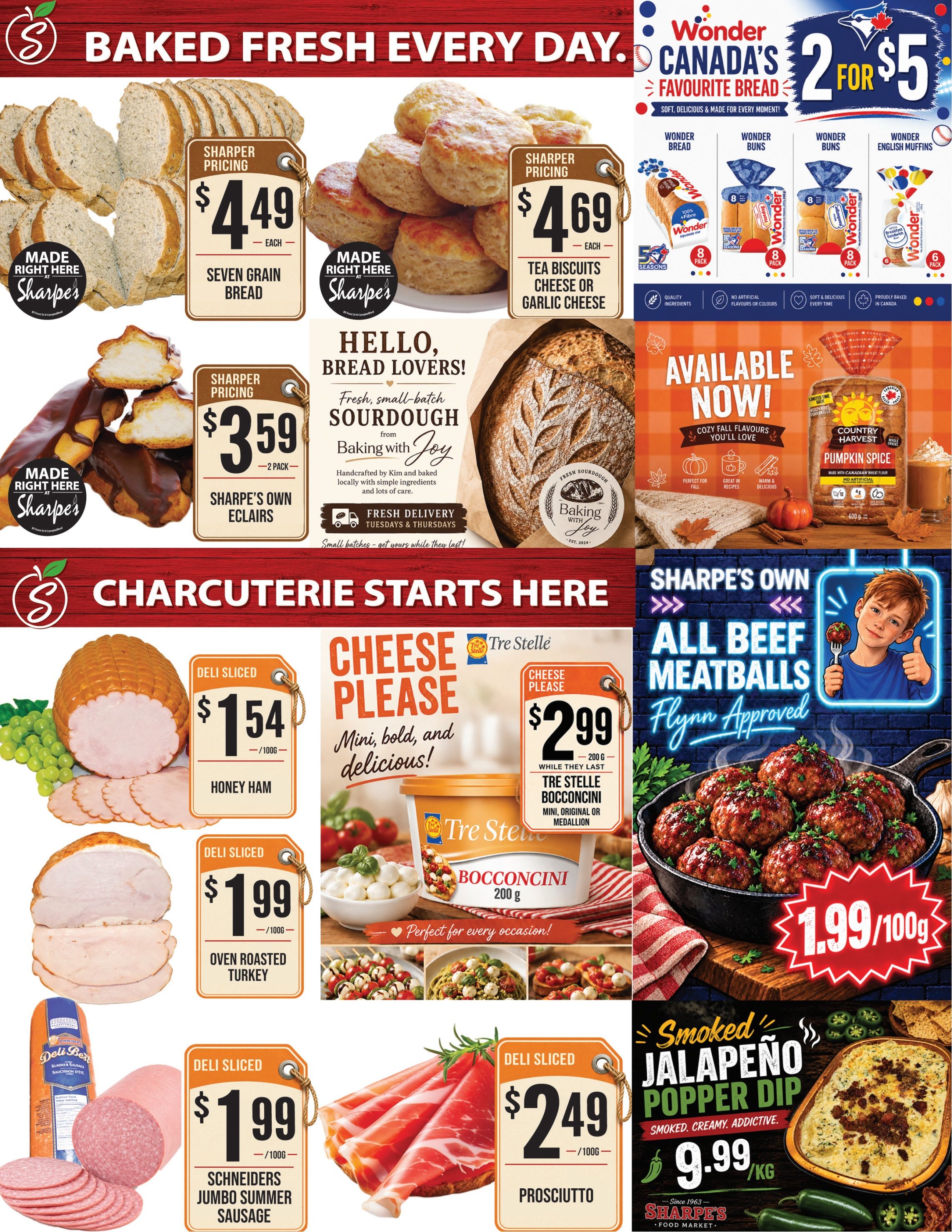 Sharpe's Food Market Flyer September 24 to 30