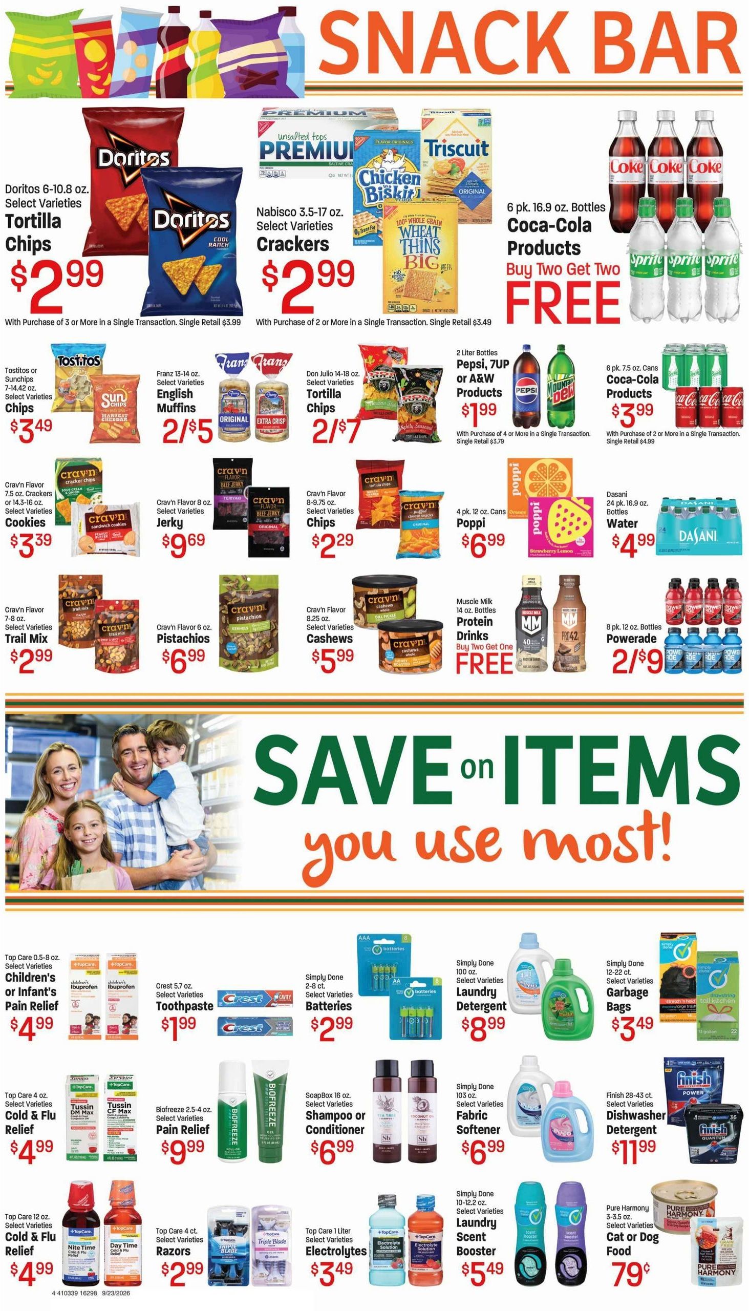 Blair's Market Weekly Ad September 23 - 29, 2026