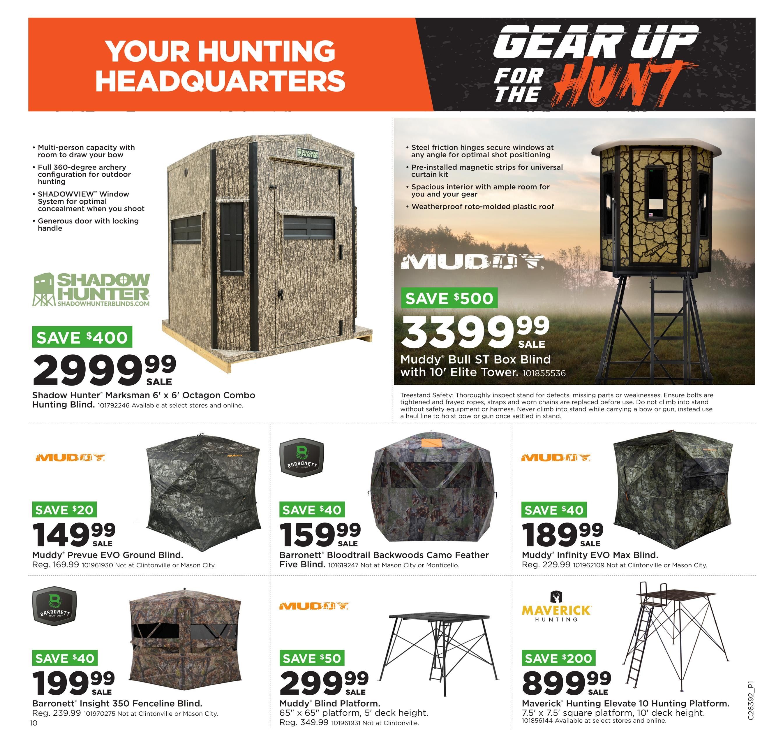 Fleet Farm Gear Up for the Hunt Weekly Ad September 21 - October 4, 2026