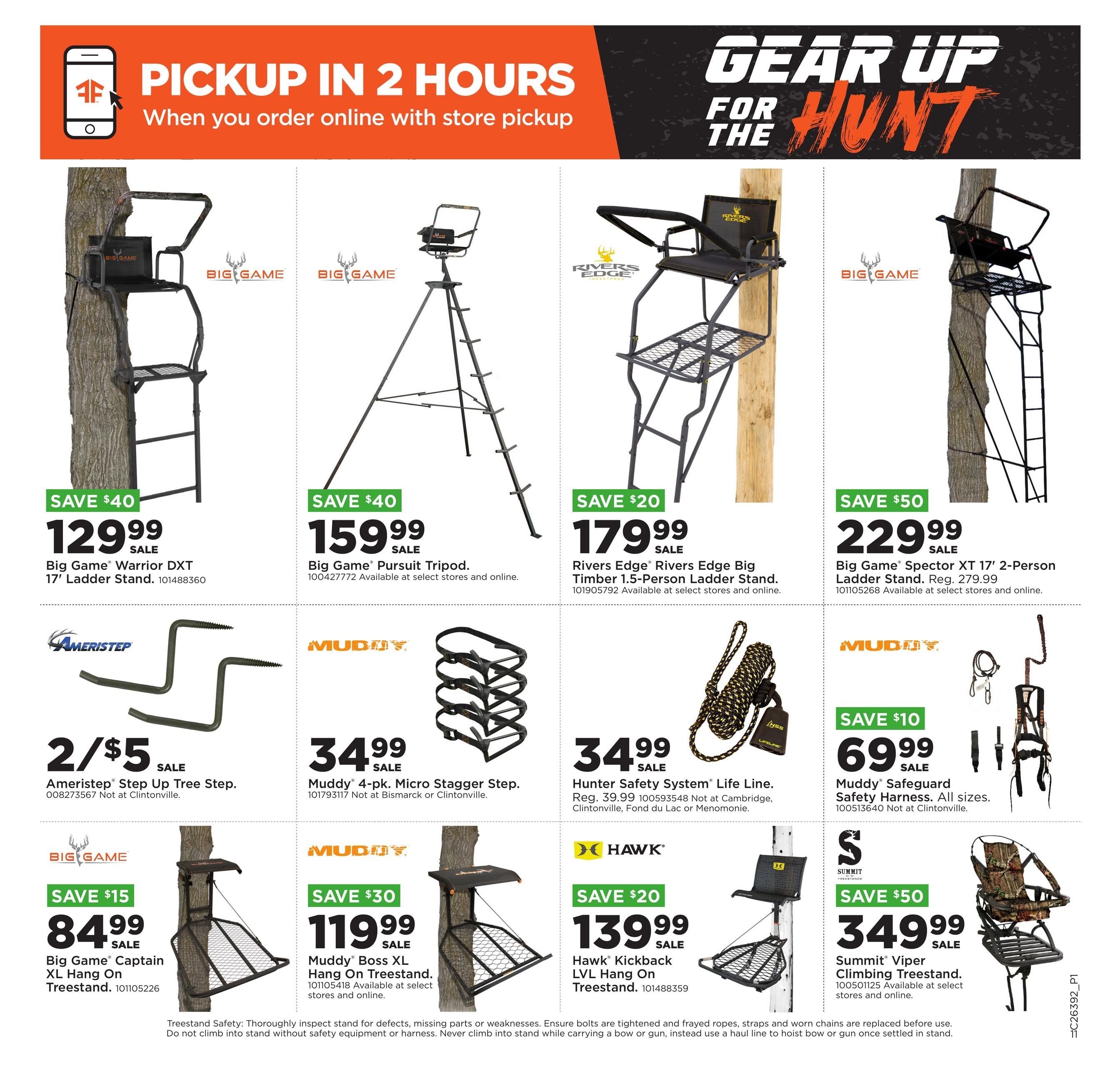 Fleet Farm Gear Up for the Hunt Weekly Ad September 21 - October 4, 2026