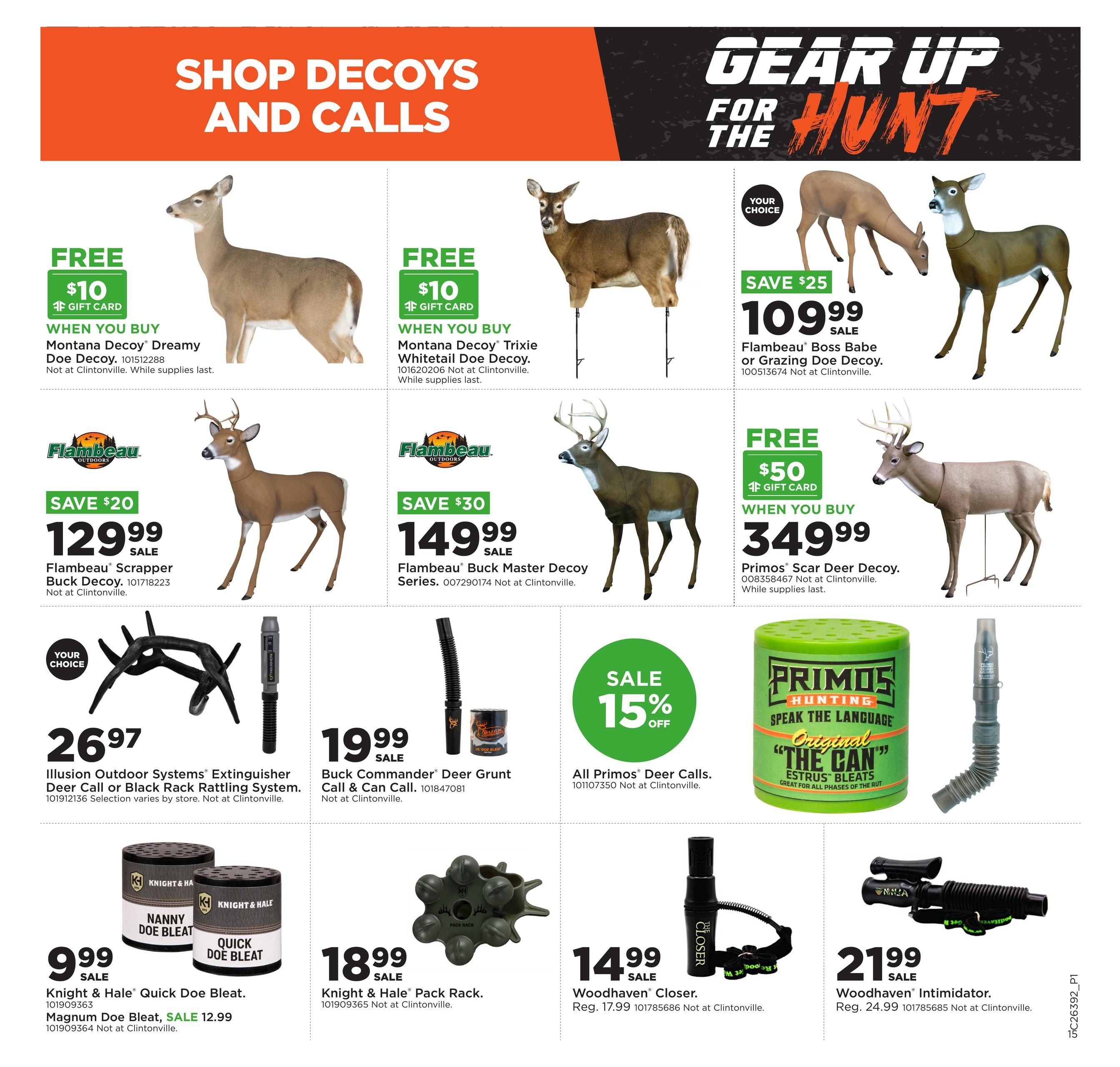 Fleet Farm Gear Up for the Hunt Weekly Ad September 21 - October 4, 2026