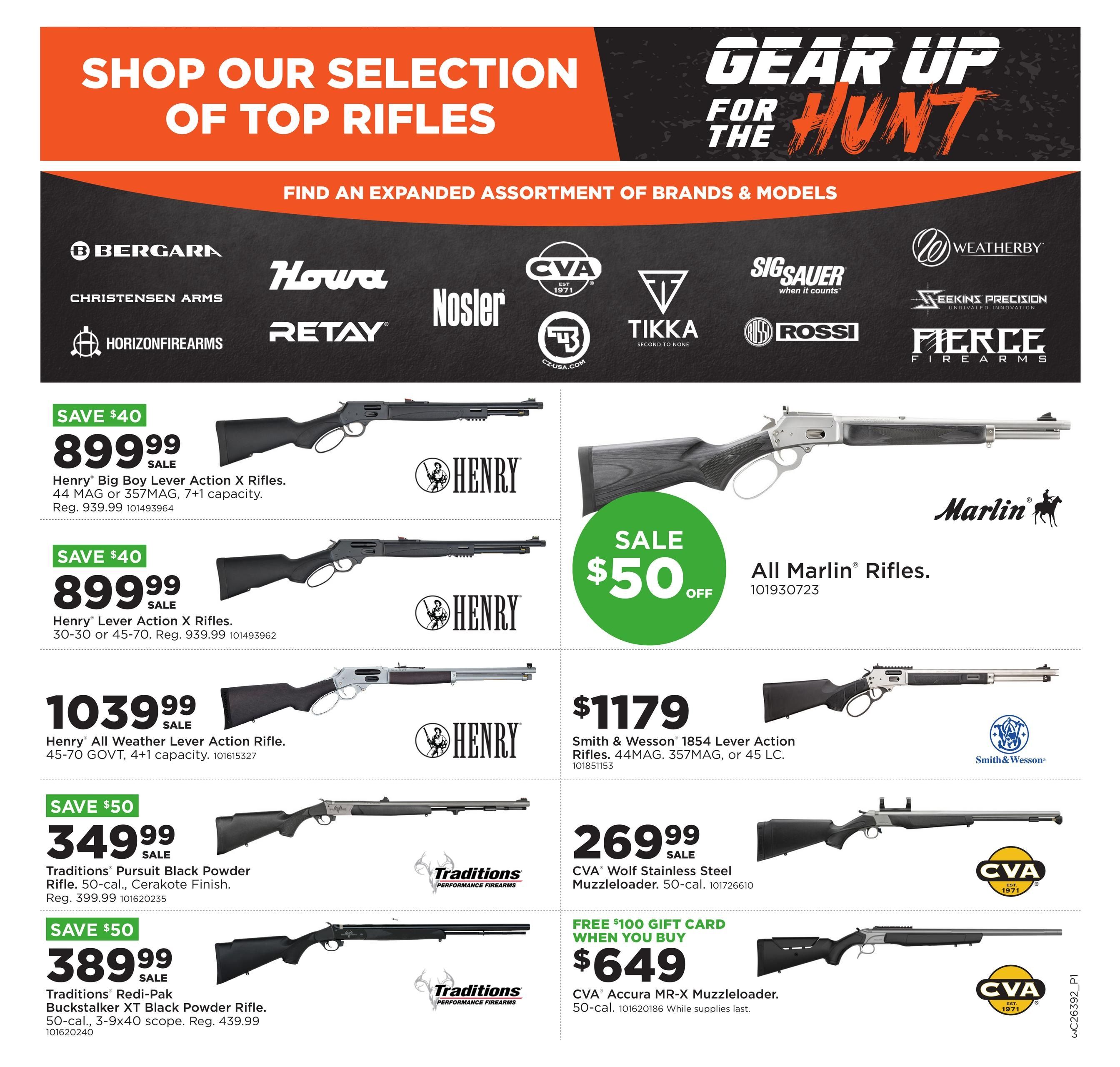 Fleet Farm Gear Up for the Hunt Weekly Ad September 21 - October 4, 2026