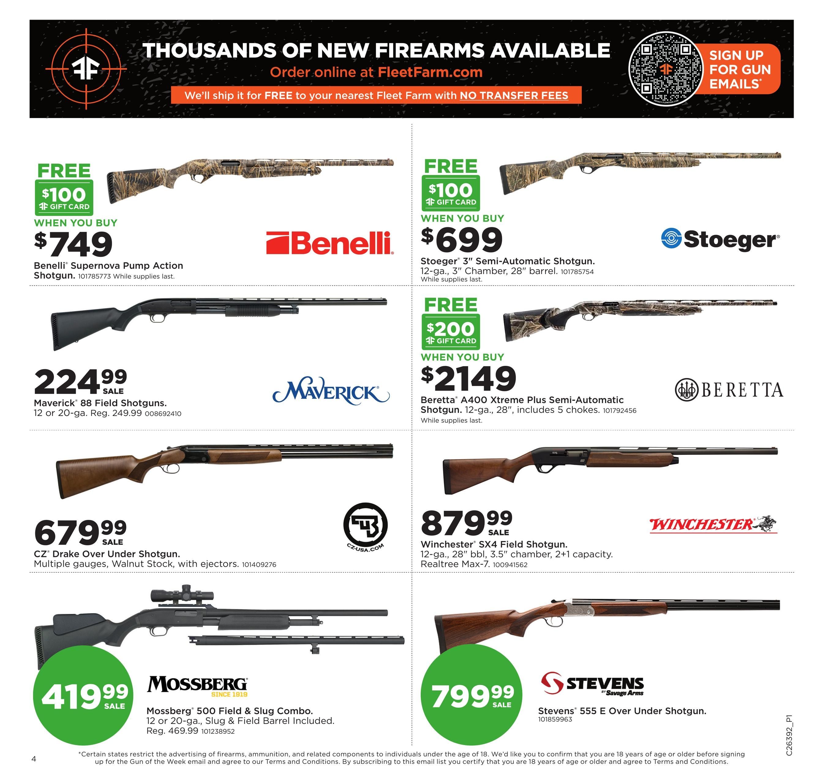 Fleet Farm Gear Up for the Hunt Weekly Ad September 21 - October 4, 2026