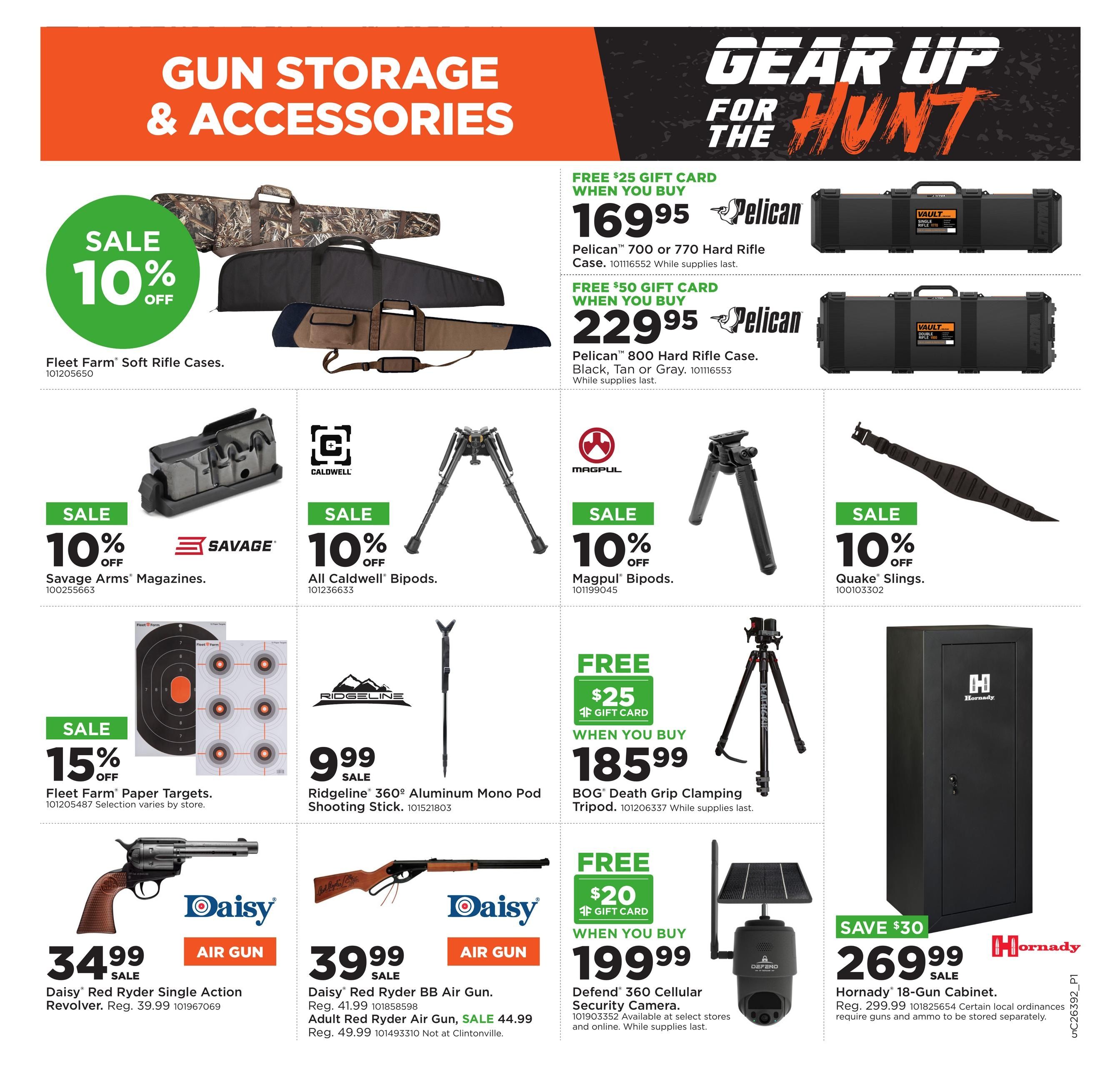 Fleet Farm Gear Up for the Hunt Weekly Ad September 21 - October 4, 2026