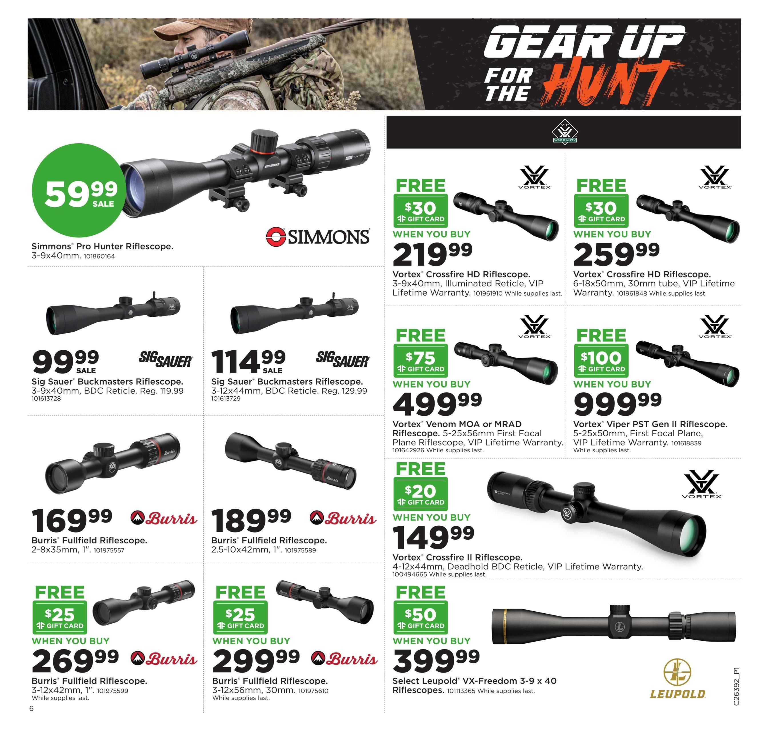 Fleet Farm Gear Up for the Hunt Weekly Ad September 21 - October 4, 2026