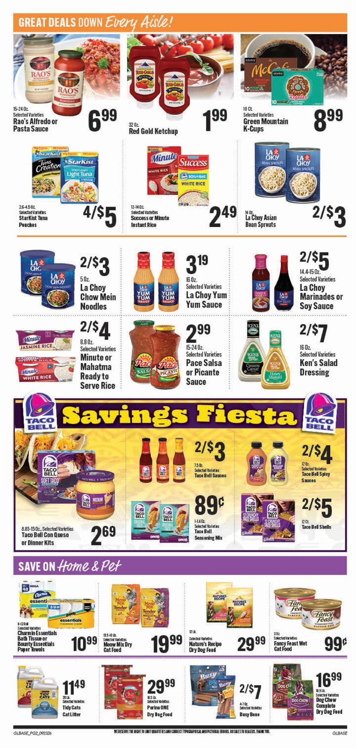 Gary's Foods Weekly Ad September 23 - 29, 2026