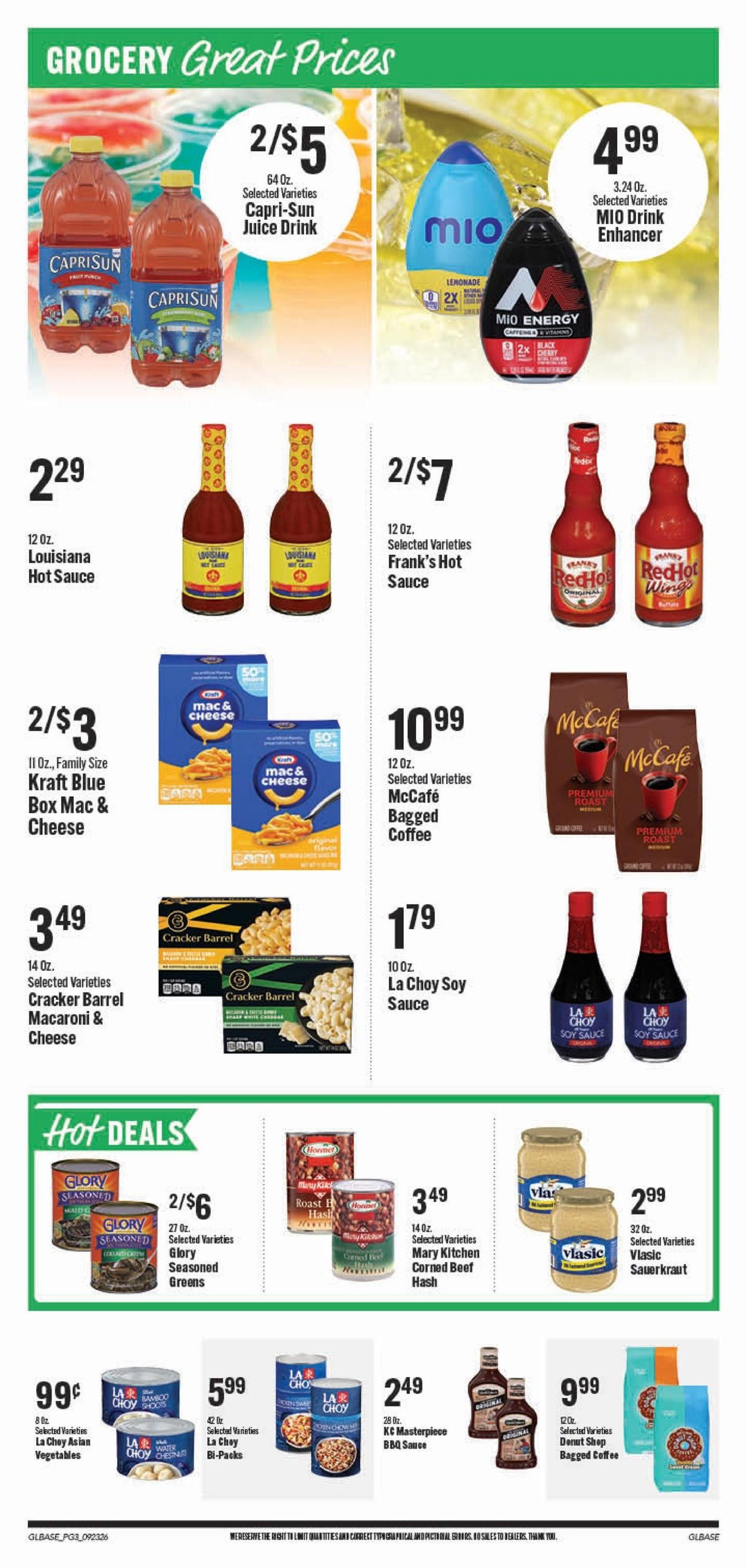 Gary's Foods Weekly Ad September 23 - 29, 2026
