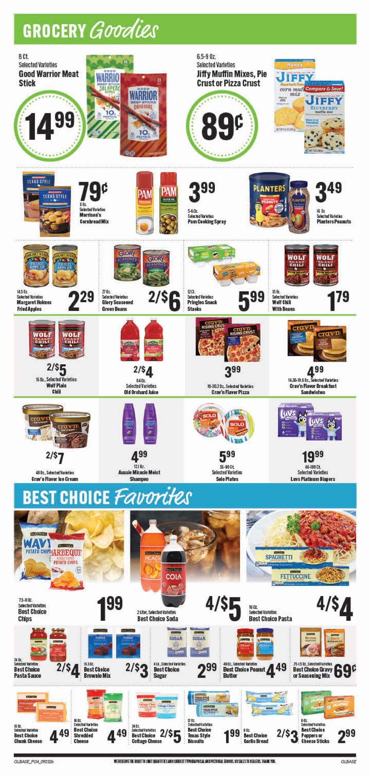 Gary's Foods Weekly Ad September 23 - 29, 2026