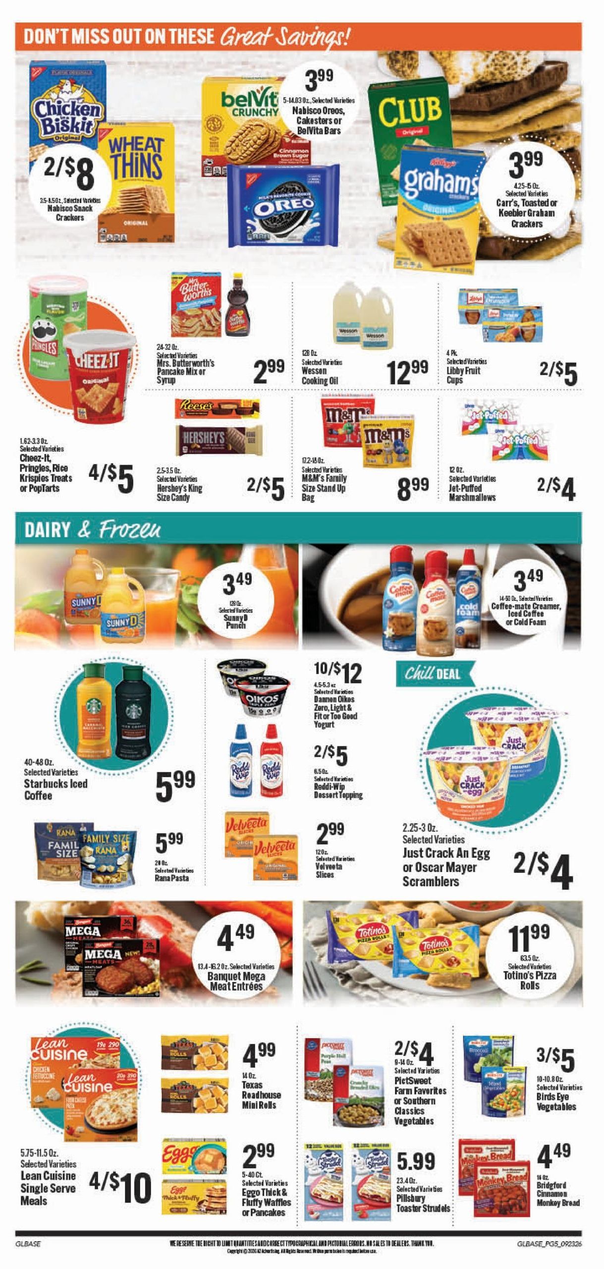 Gary's Foods Weekly Ad September 23 - 29, 2026