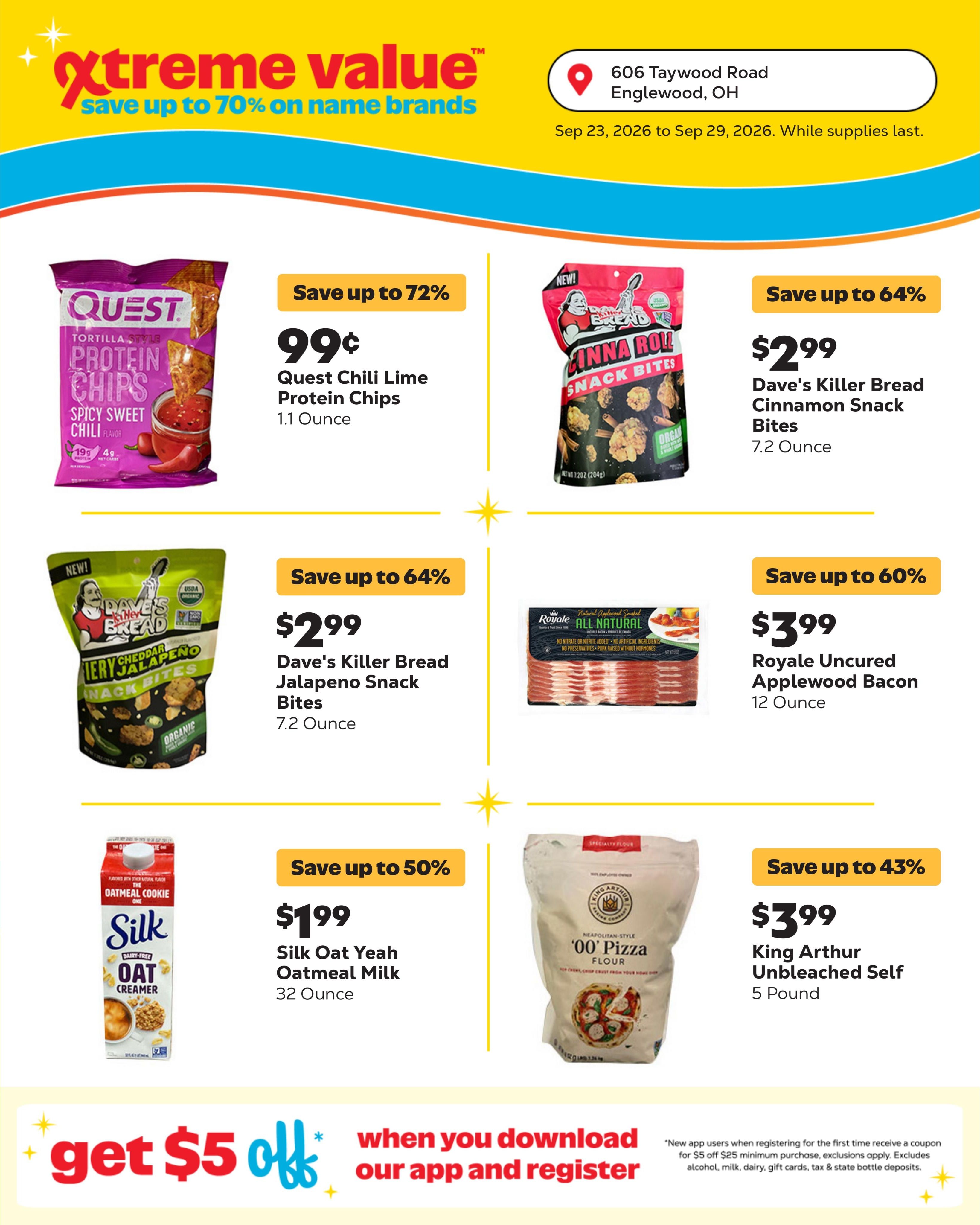Grocery Outlet (Bath Area, IN) Weekly Ad September 23 - 29, 2026