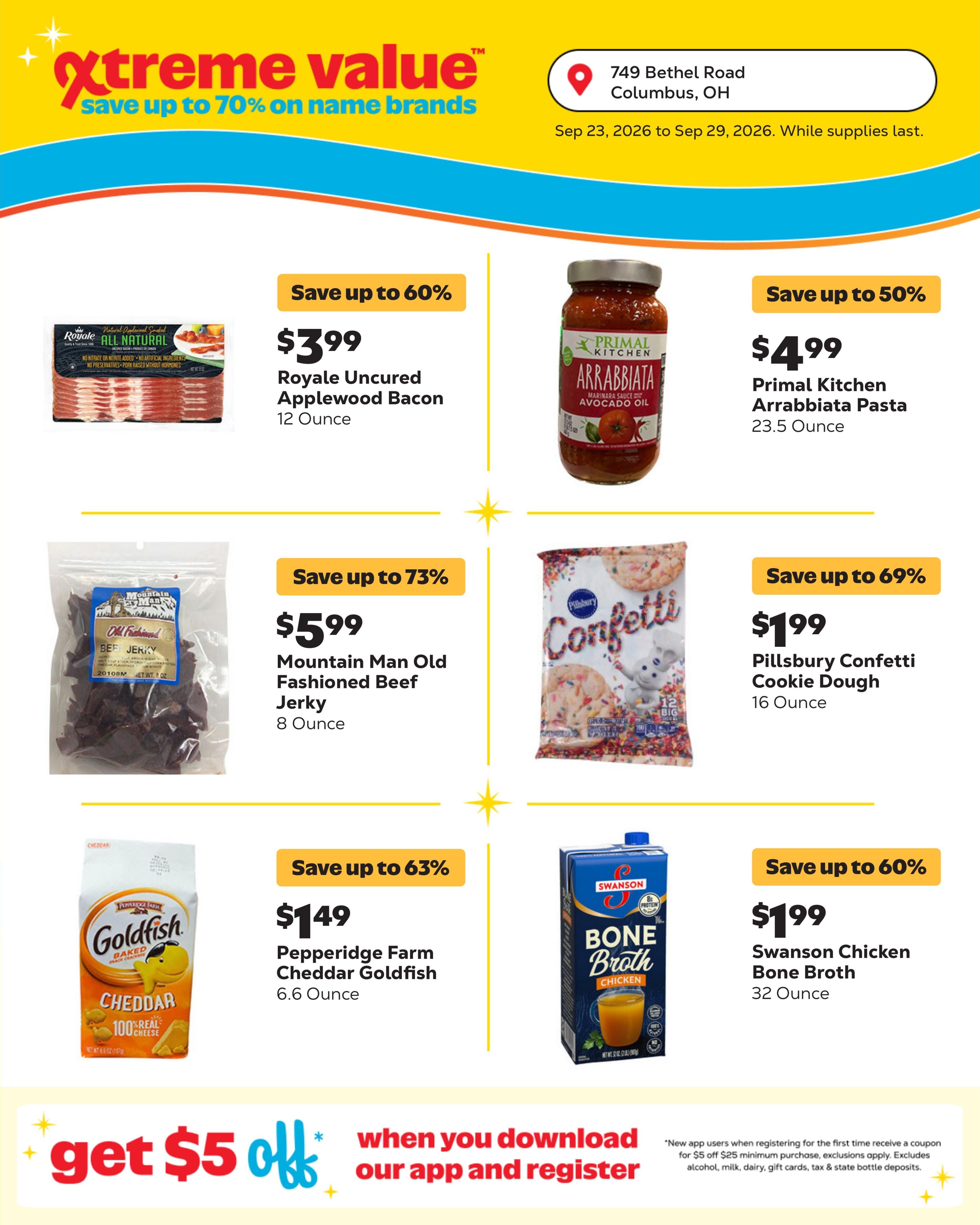 Grocery Outlet (Columbus-Groveport Area, OH) Weekly Ad September 23 - 29, 2026