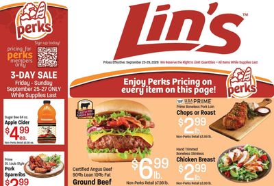 Lin's Fresh Market (Colorado City Area, AZ) Weekly Ad September 23 - 29, 2026