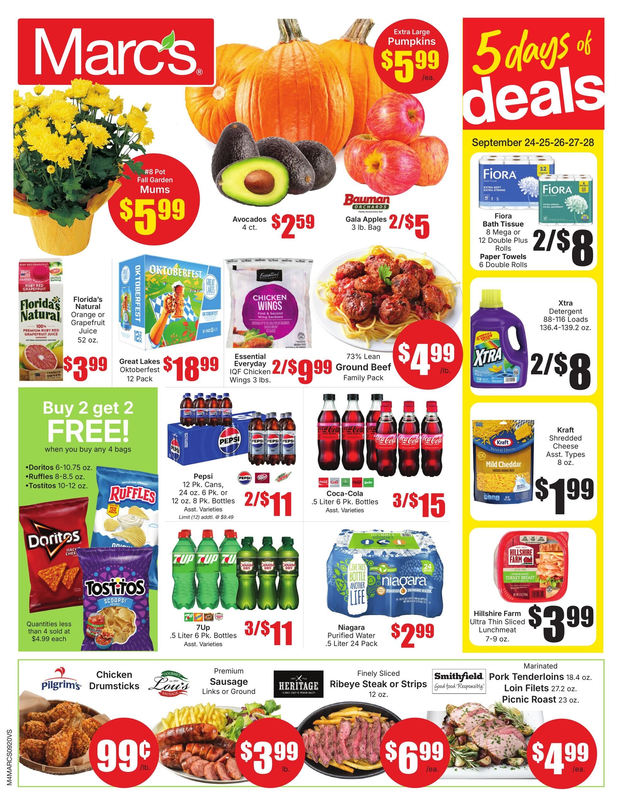 Marc's (Kinsman Area, OH) Weekly Ad September 23 - 29, 2026