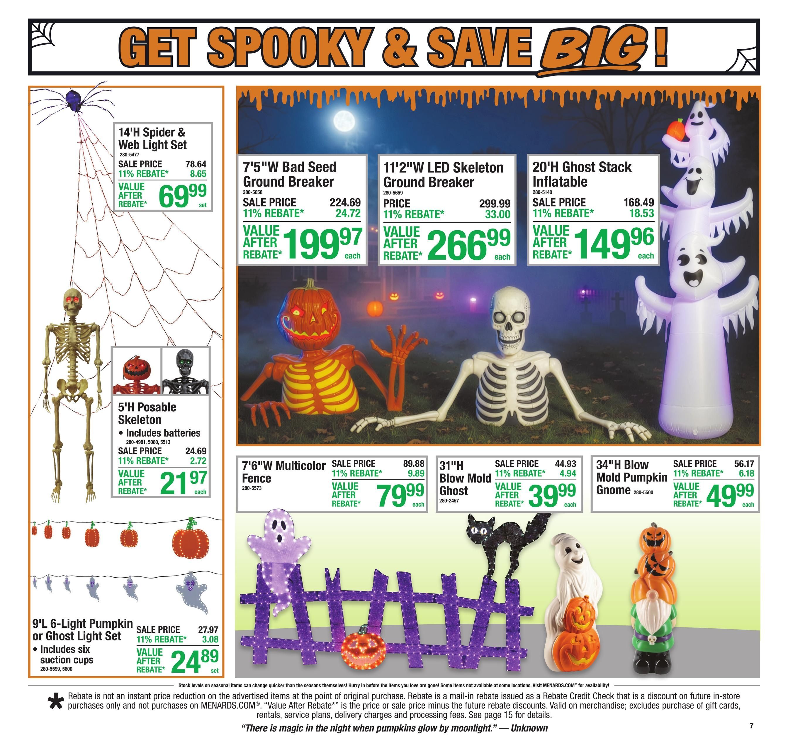 Menards (Dodge City Area, KS) 11% Rebate Sale Weekly Ad September 23 - October 4, 2026
