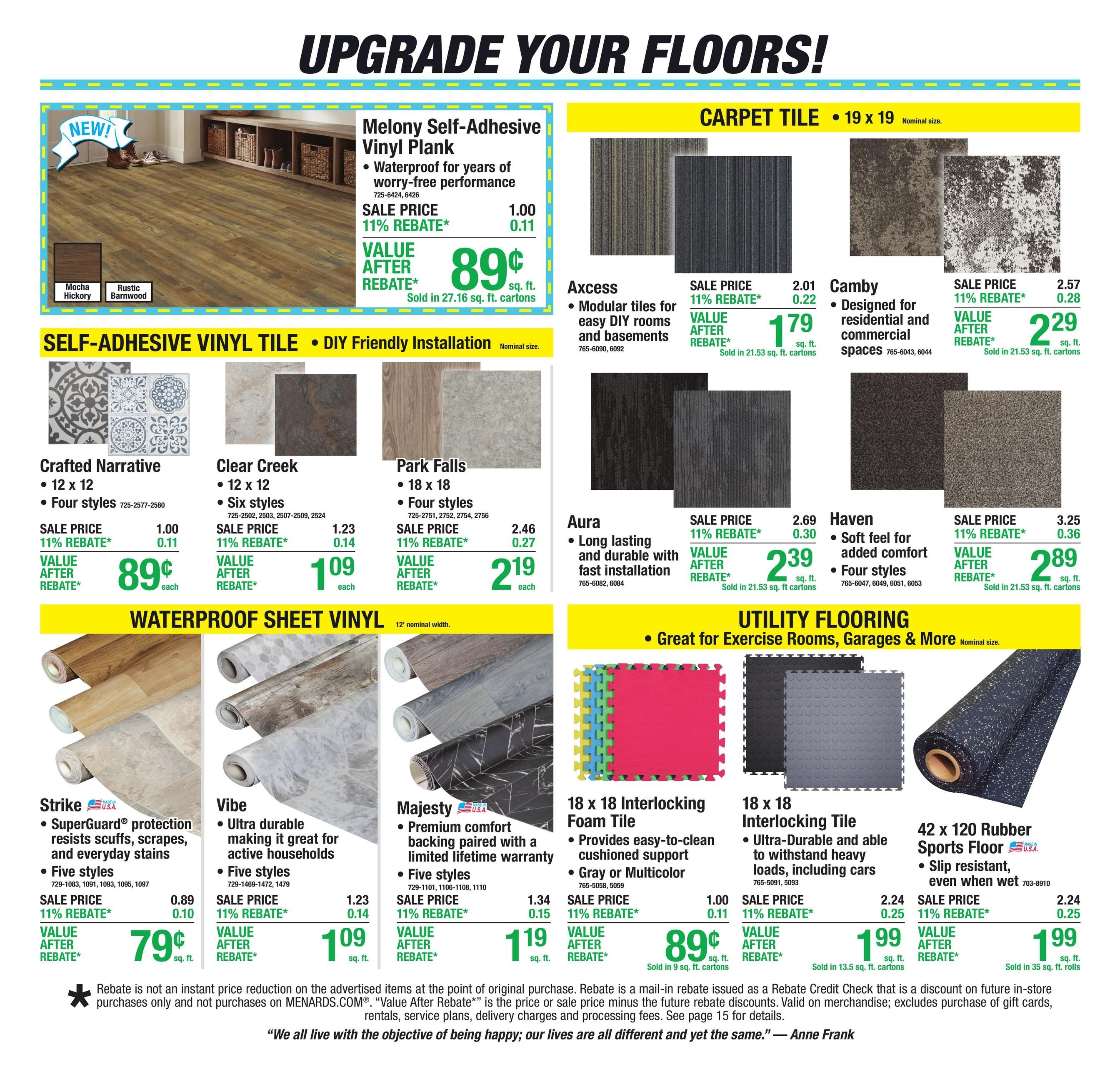 Menards (Dodge City Area, KS) 11% Rebate Sale Weekly Ad September 23 - October 4, 2026