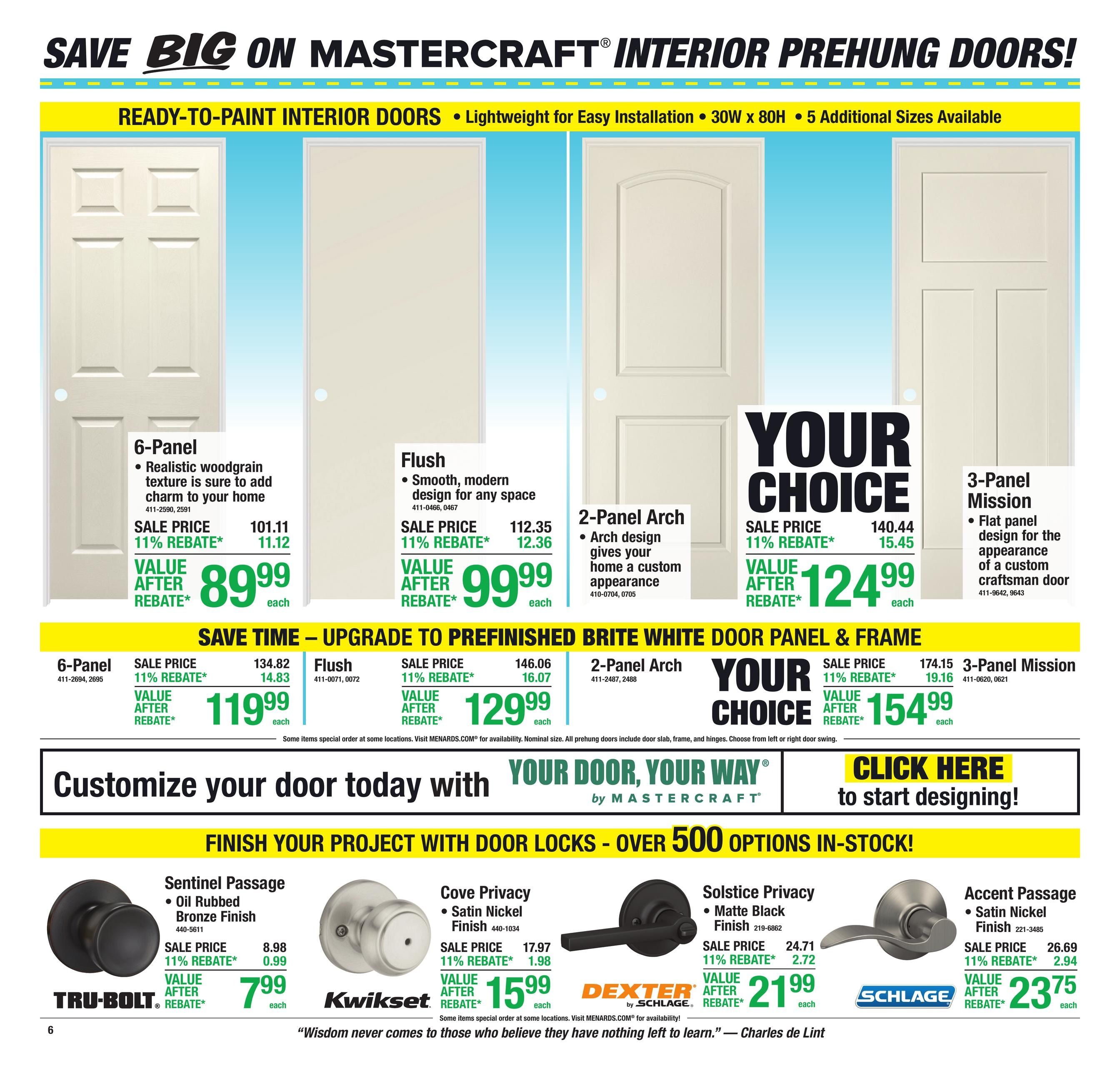 Menards (Dodge City Area, KS) 11% Rebate Sale Weekly Ad September 23 - October 4, 2026