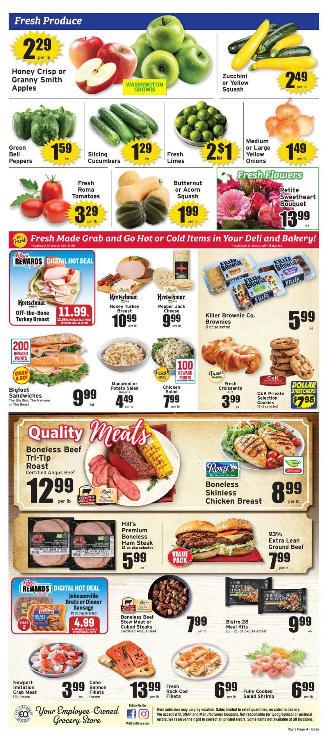 Ray's Food Place (Coos Bay-Grants Pass Area, OR) Weekly Ad September 23 - 29, 2026