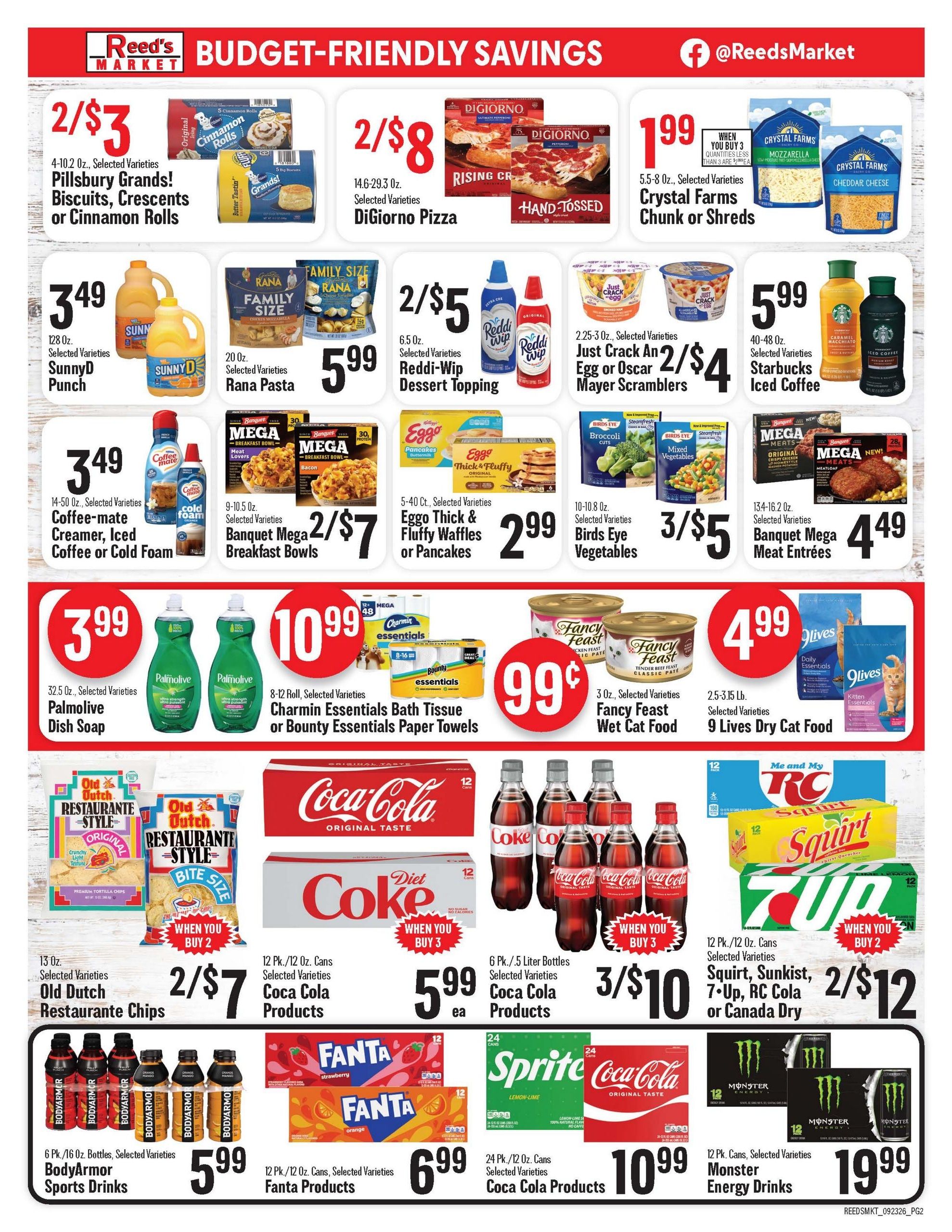Reed's Market Weekly Ad September 23 - 29, 2026