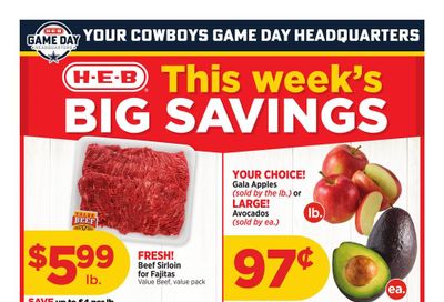 H-E-B (San Antonio Area, TX) Weekly Ad September 23 - 29, 2026