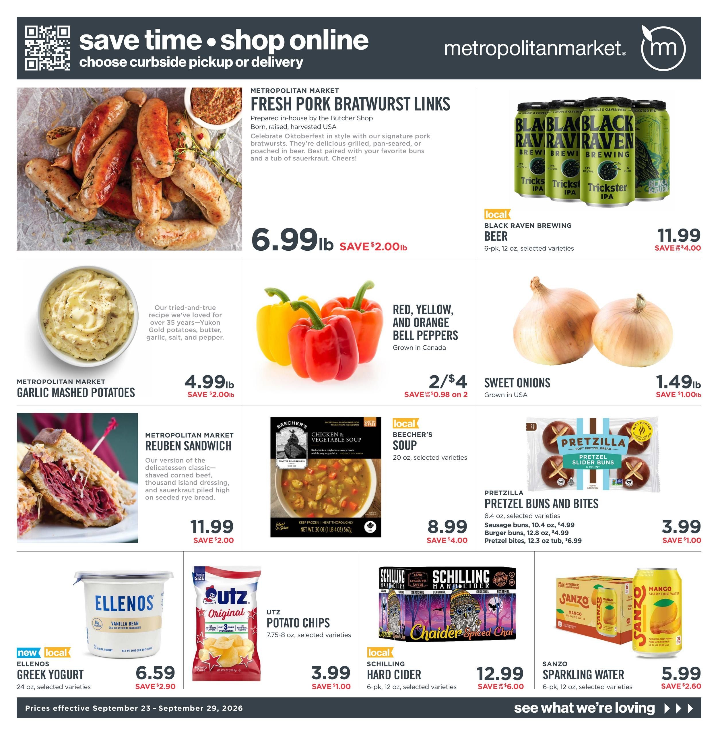 Metropolitan Market Weekly Ad September 23 - 29, 2026