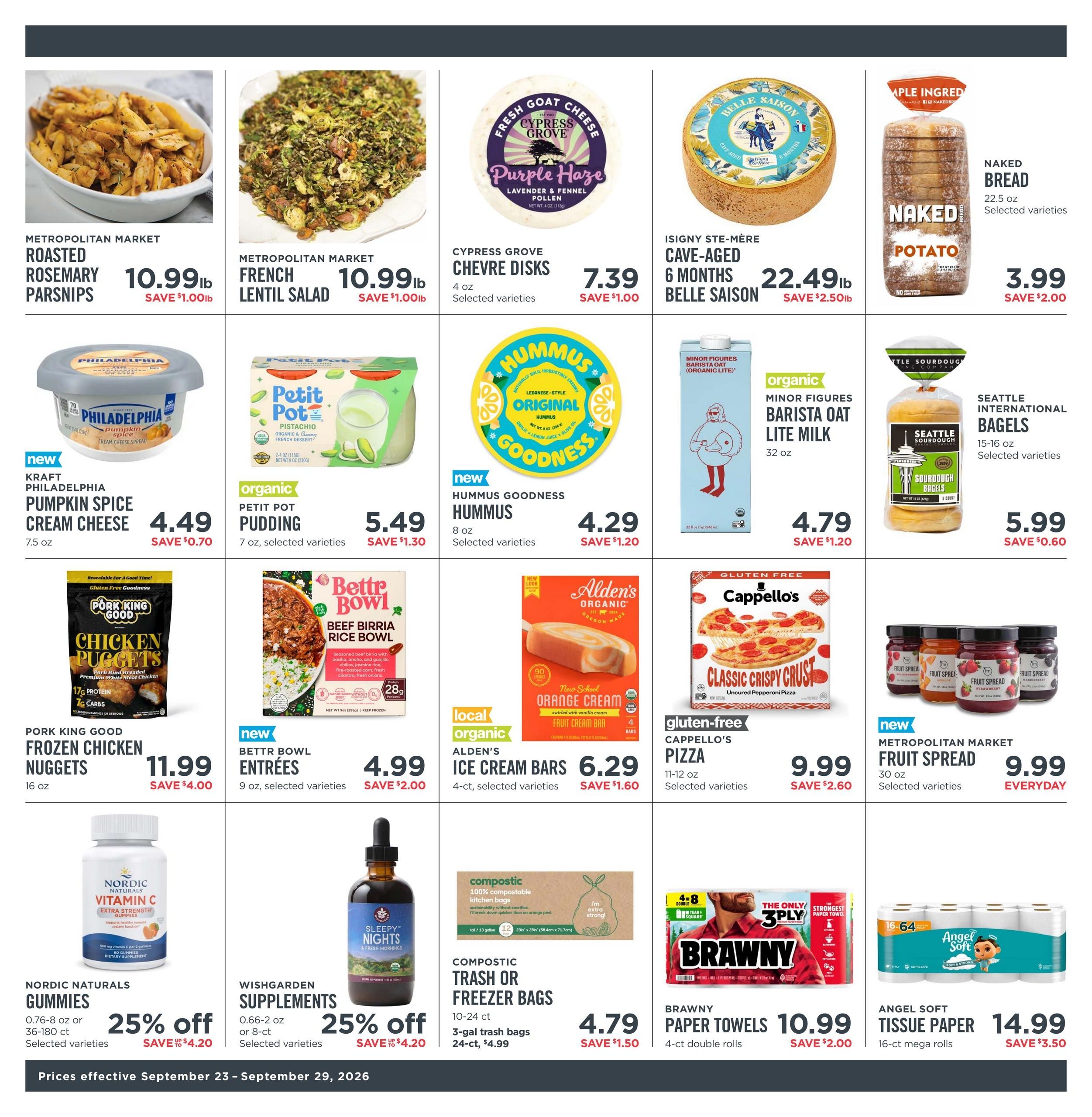 Metropolitan Market Weekly Ad September 23 - 29, 2026