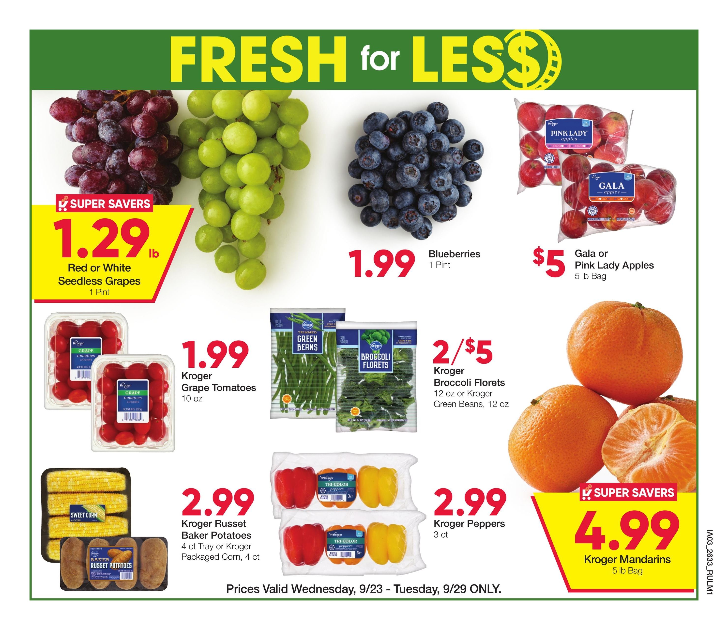 Ruler Foods (Florissant Area, MO) Weekly Ad September 16 - 29, 2026