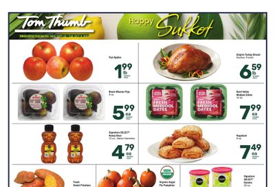 Tom Thumb Specialty Publication Weekly Ad September 23 - October 6, 2026