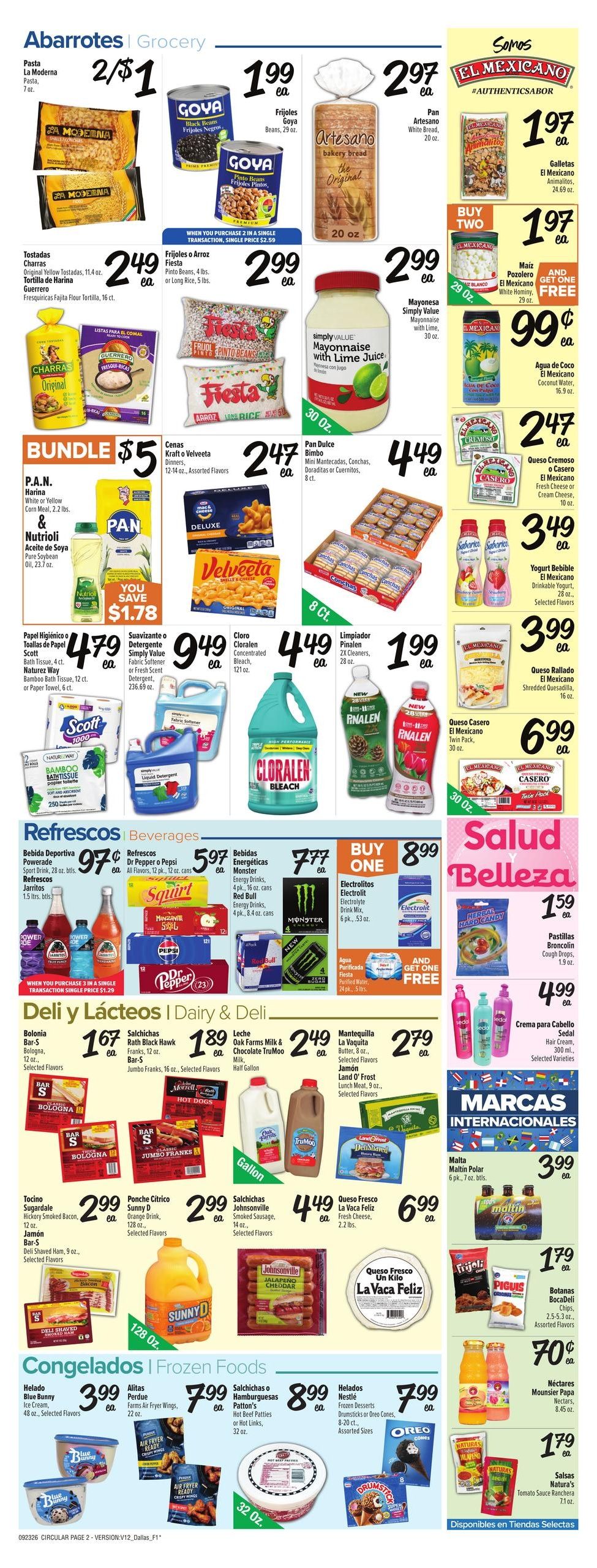 Fiesta Mart (Allen Area, TX) Weekly Ad September 23 - 29, 2026