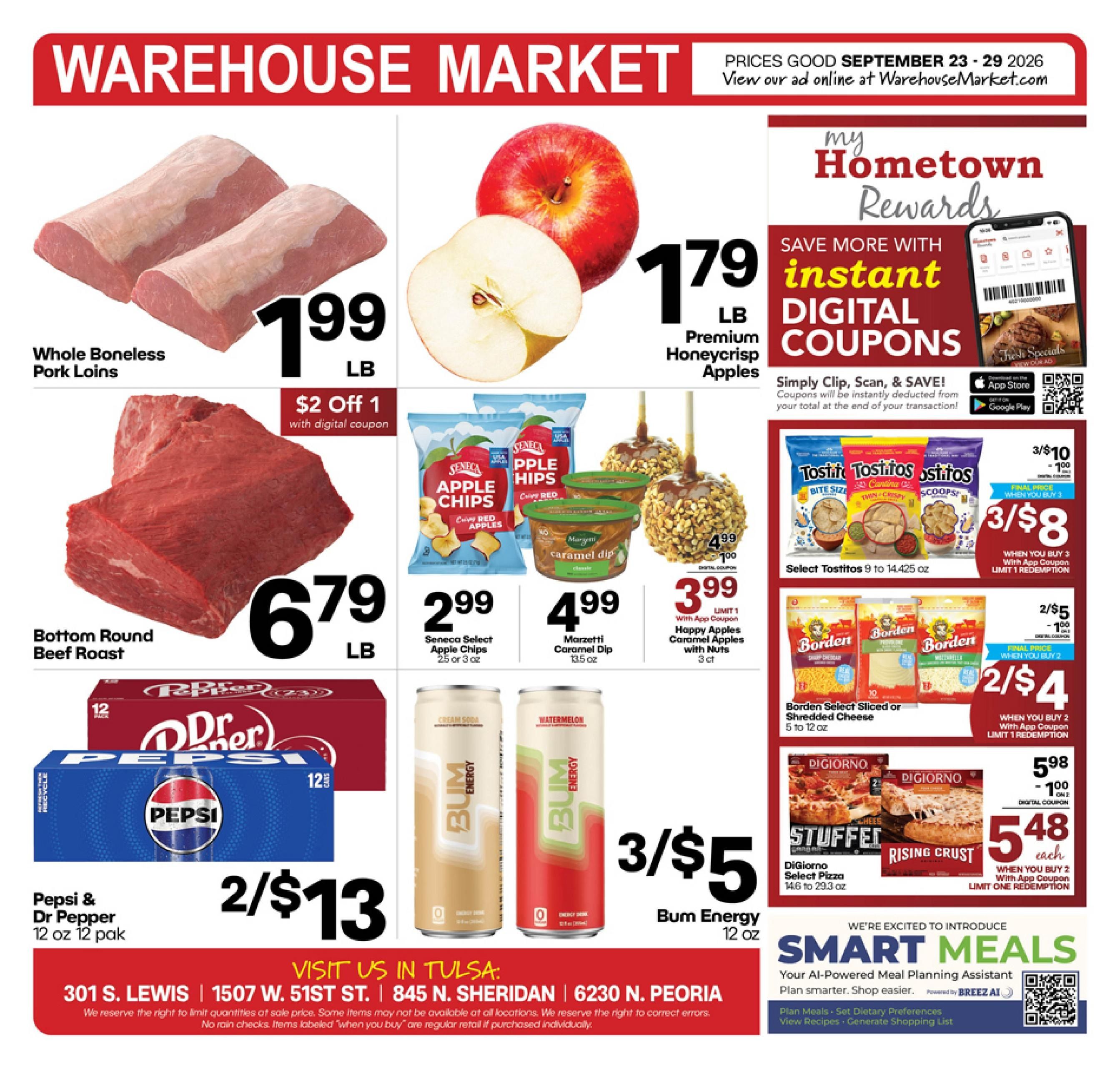 Warehouse Market Weekly Ad September 23 - 29, 2026