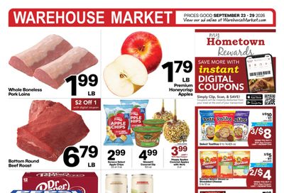 Warehouse Market Weekly Ad September 23 - 29, 2026