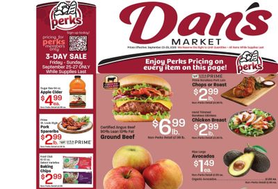 Dan's Fresh Market (Kamas Area, UT) Weekly Ad September 23 - 29, 2026